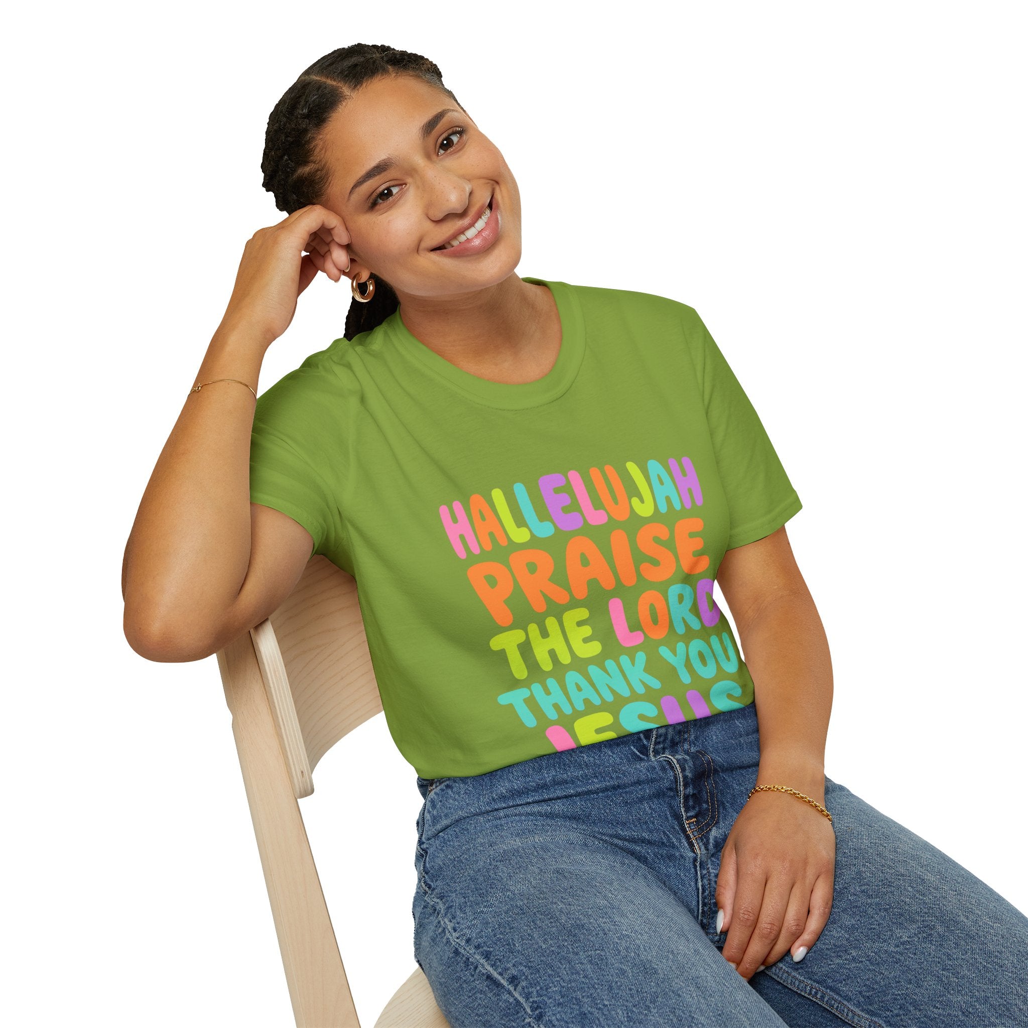 Hallelujah Praise The Lord Thank You Jesus T-Shirt