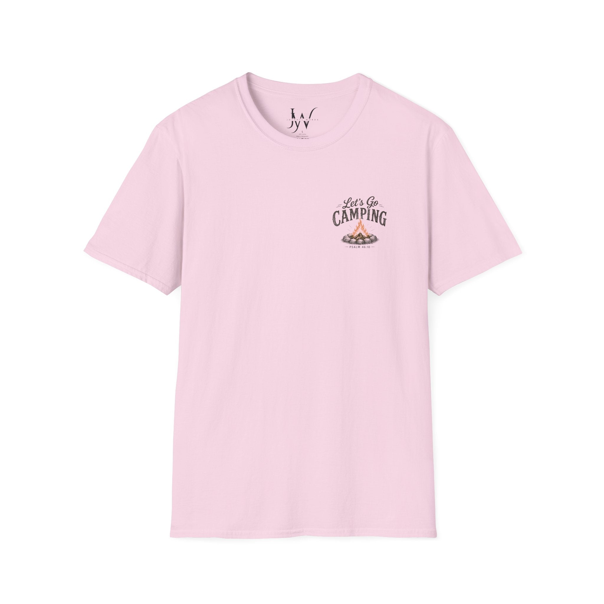 Camp More Worry Less T-Shirt - Psalm 46:10