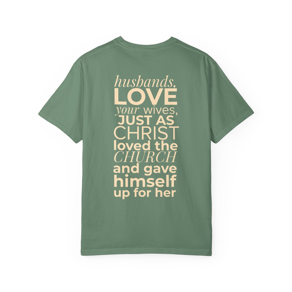 Ephesians 5:25 Scripture T-Shirt — Husbands, Love Your Wives