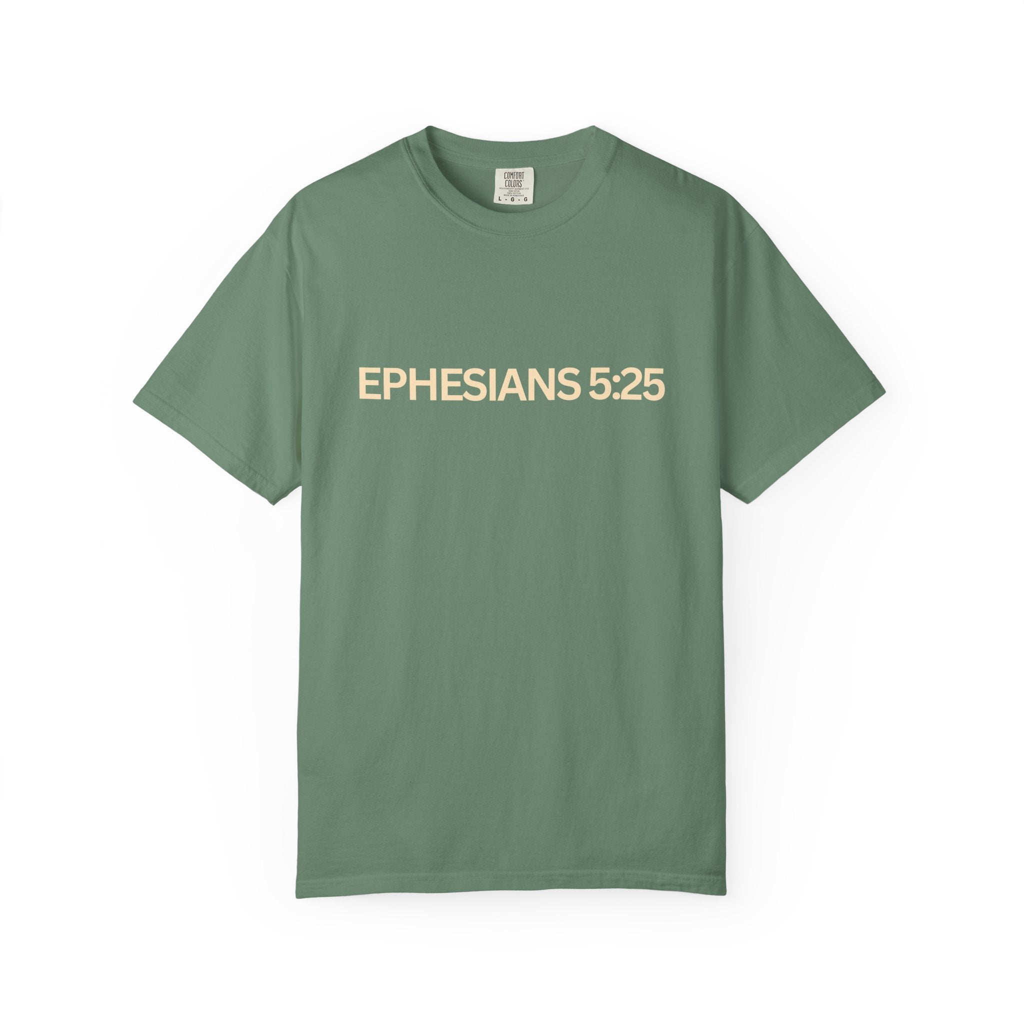Ephesians 5:25 Scripture T-Shirt — Husbands, Love Your Wives
