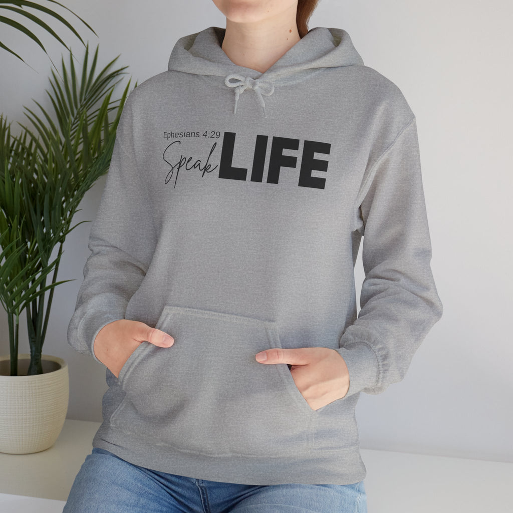 Speak Life Ephesians 4:29 Hoodie Pullover