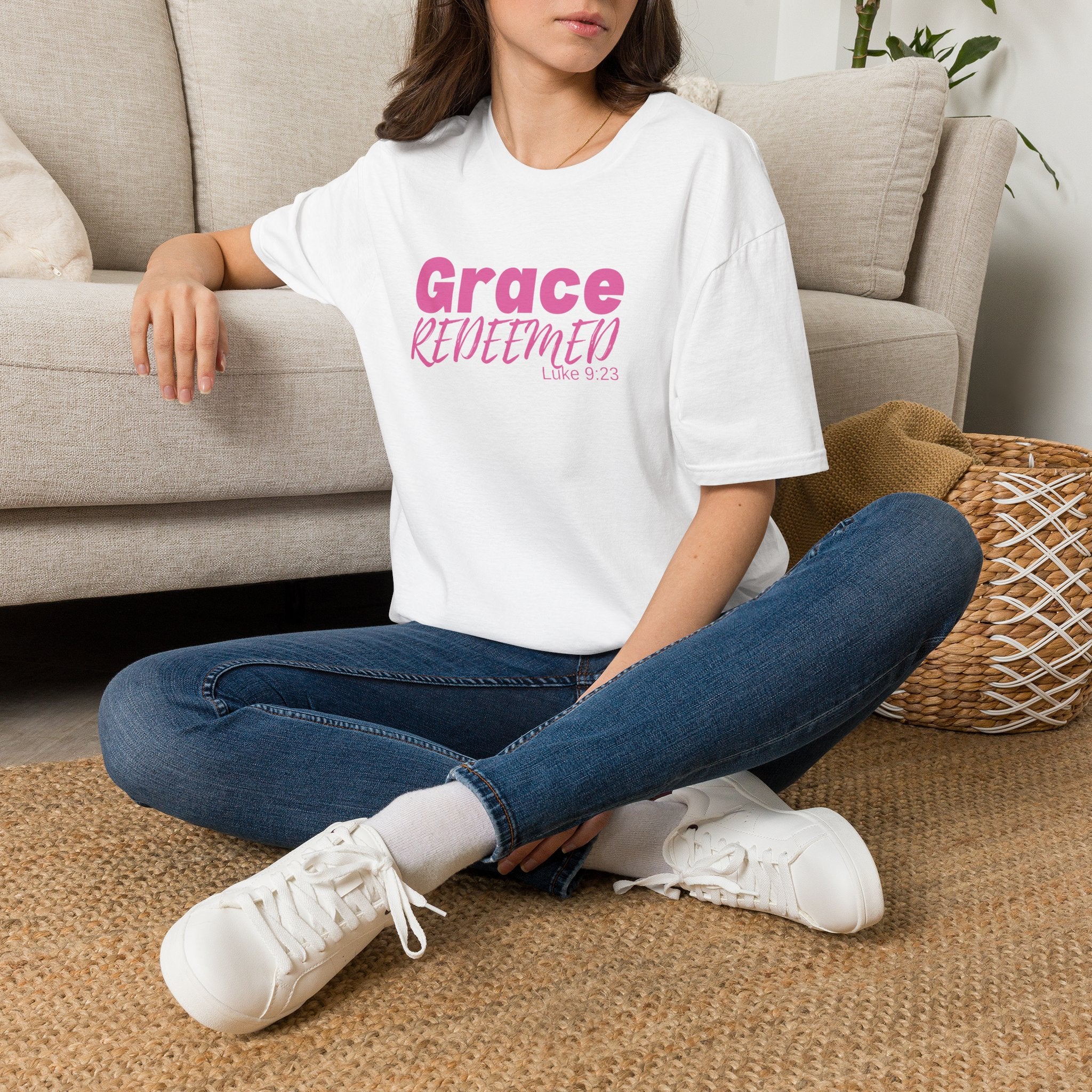 Grace Redeemed Luke 9:23 T-Shirt