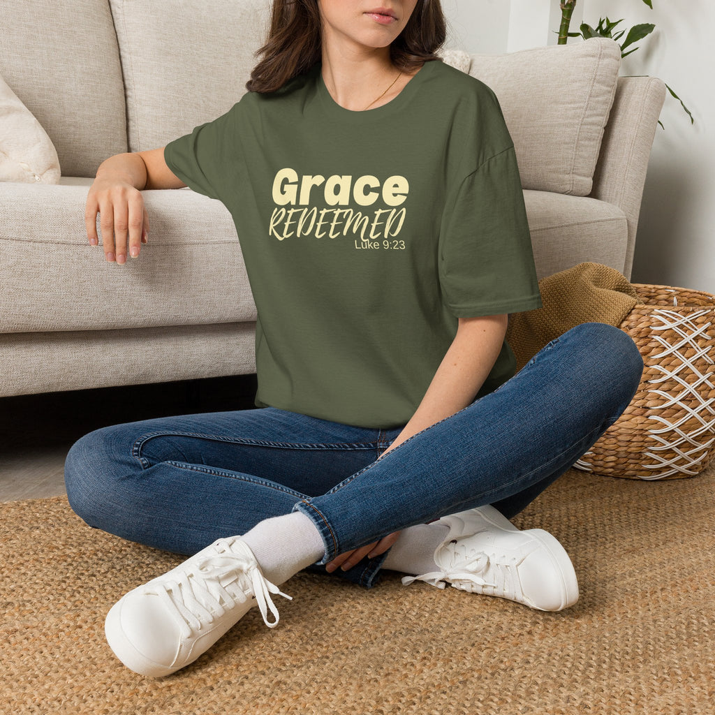 Grace Redeemed Luke 9:23 T-Shirt