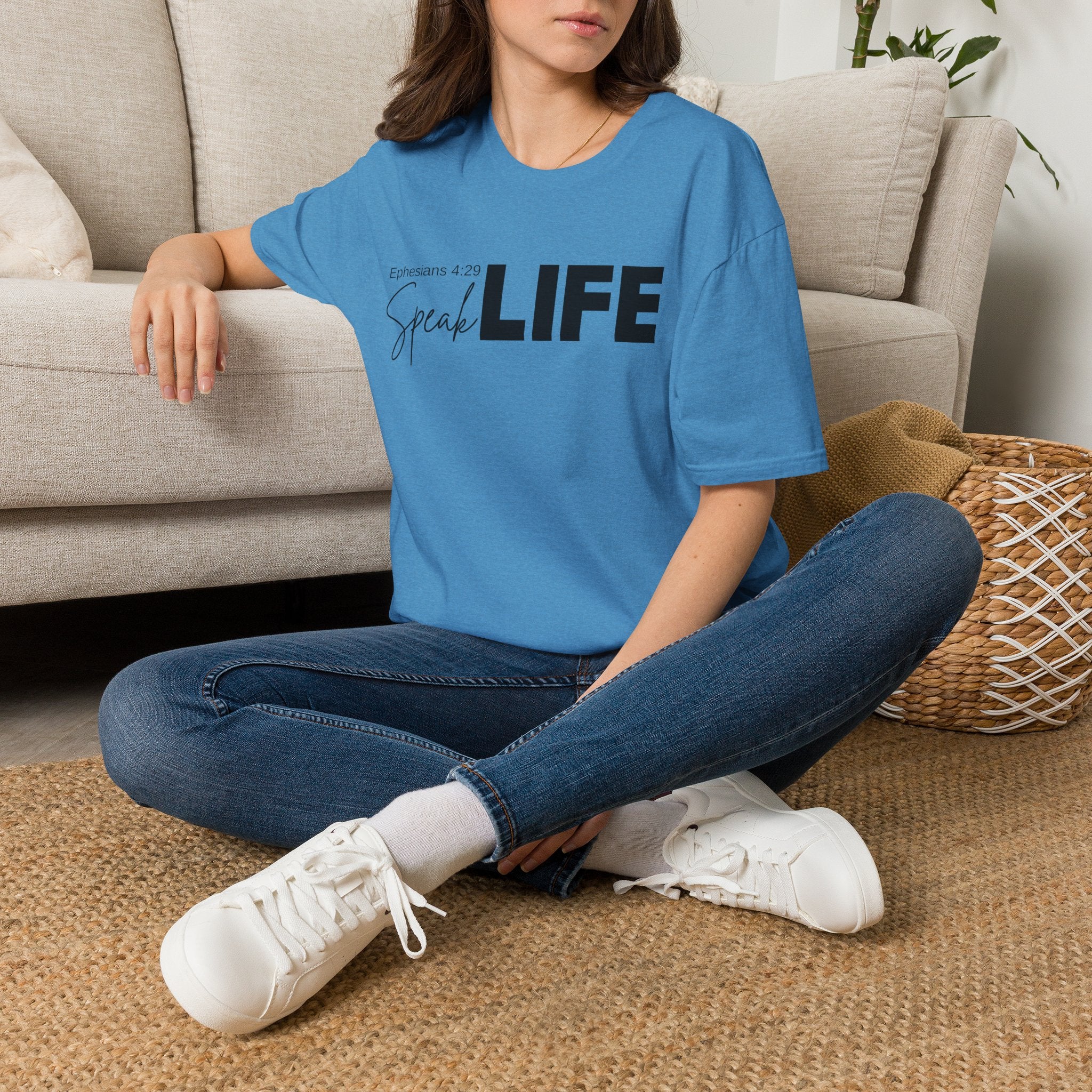 Speak Life Ephesians 4:29 Scripture T-Shirt