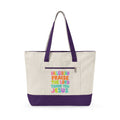 'Hallelujah Praise the Lord Thank You Jesus' Canvas Tote Bag