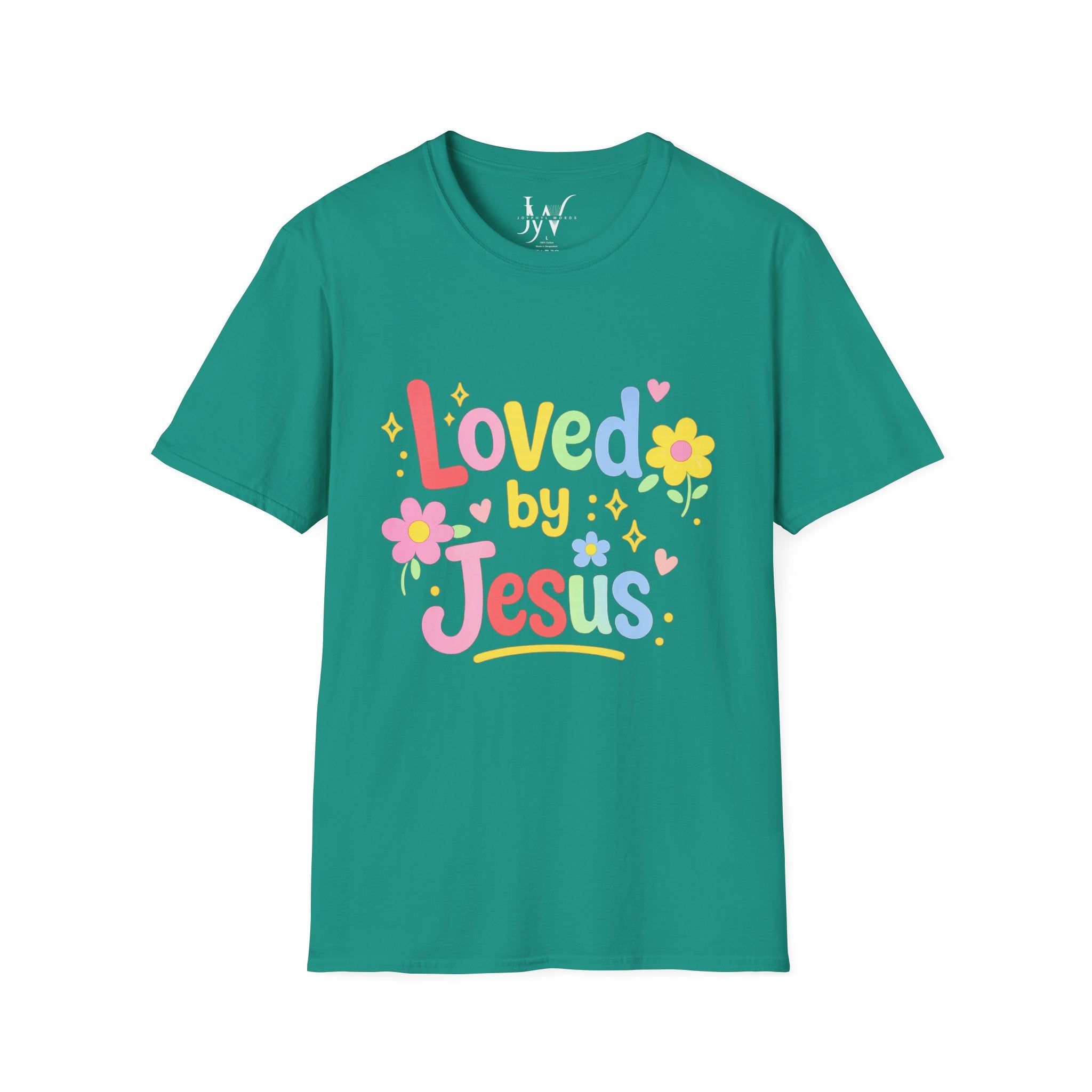 Loved by Jesus Colorful T-Shirt