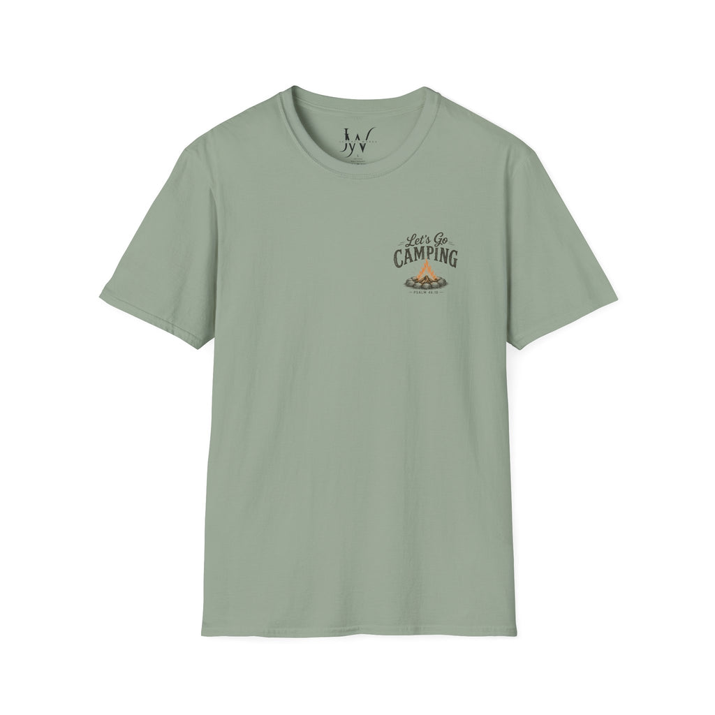 Camp More Worry Less T-Shirt - Psalm 46:10