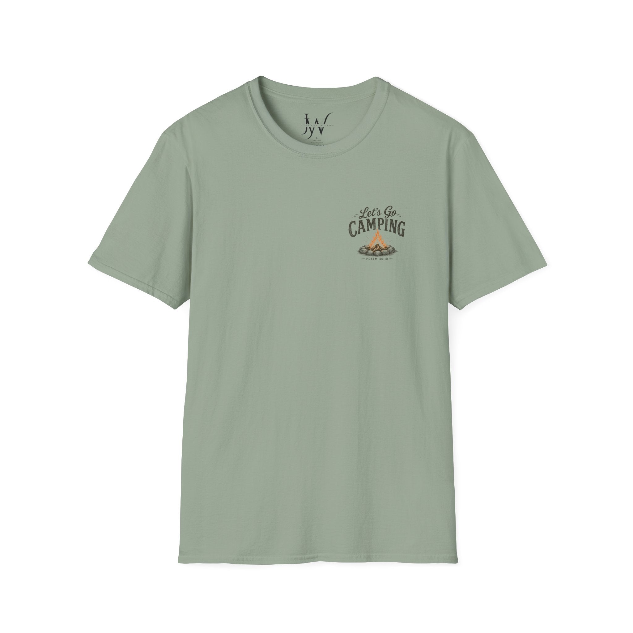 Camp More Worry Less T-Shirt - Psalm 46:10
