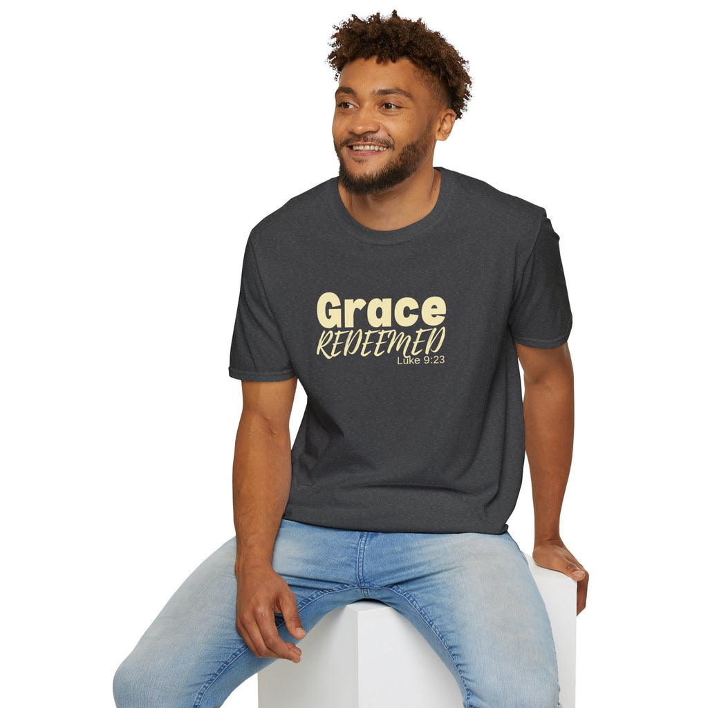 Grace Redeemed Luke 9:23 T-Shirt