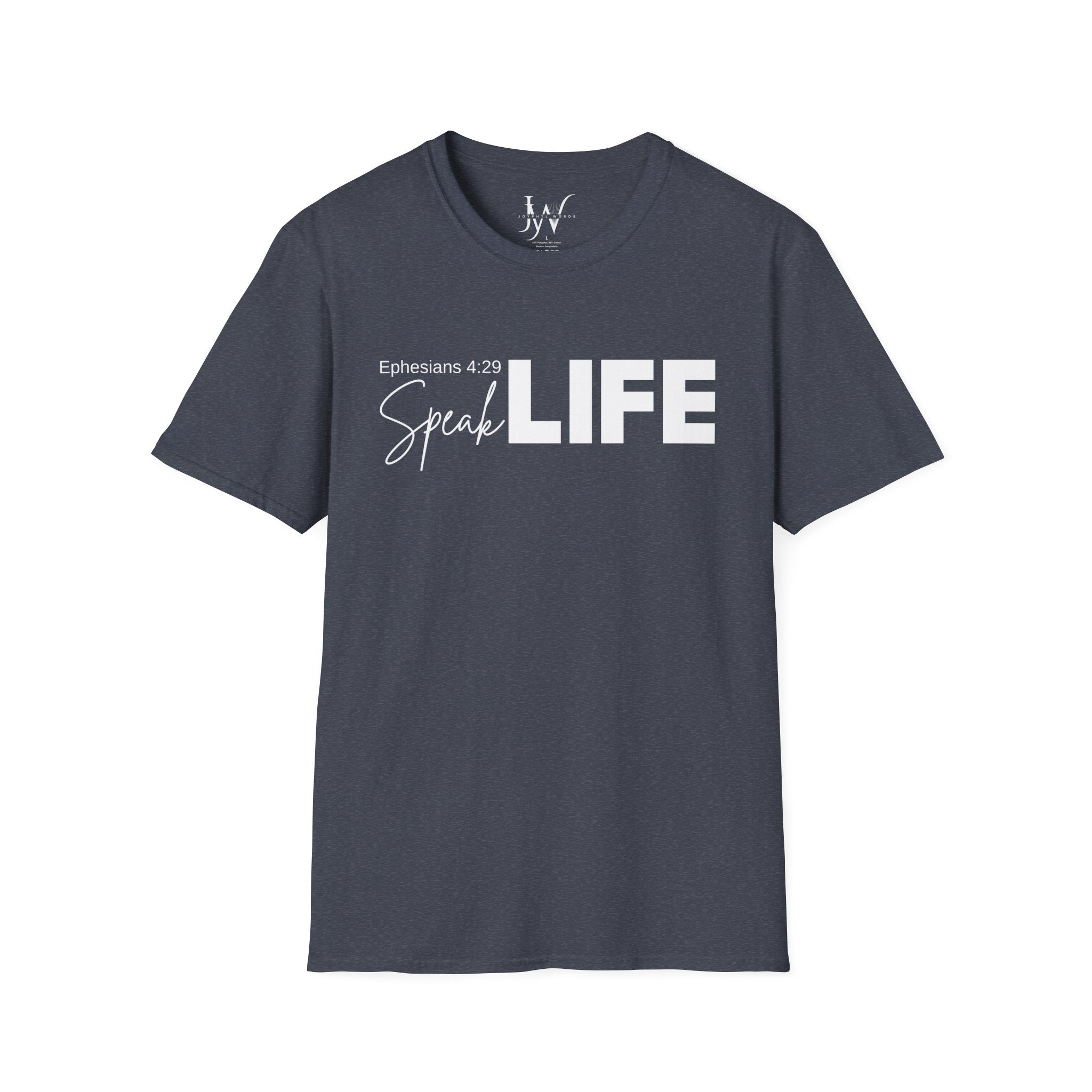 Speak Life Ephesians 4:29 Scripture T-Shirt