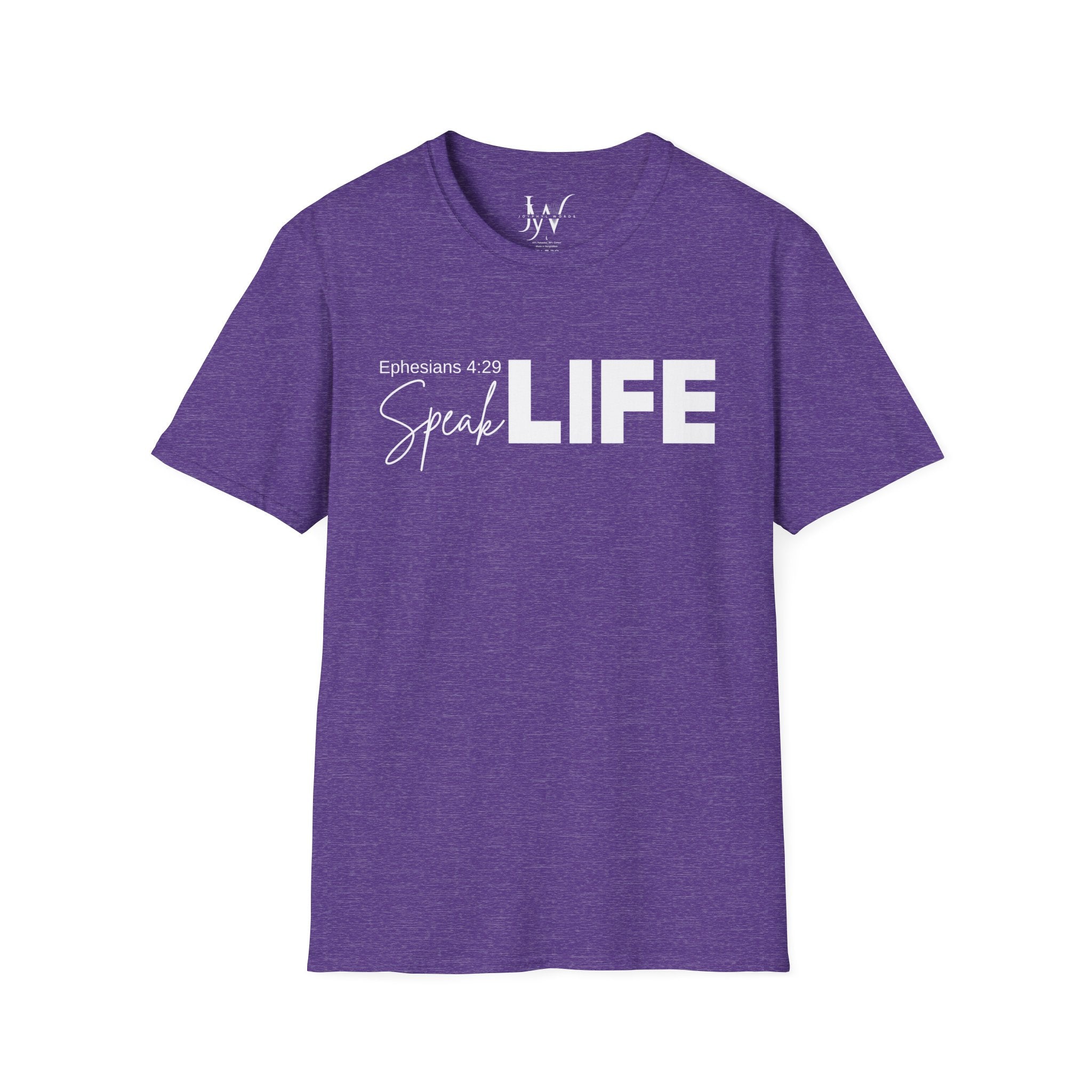 Speak Life Ephesians 4:29 Scripture T-Shirt