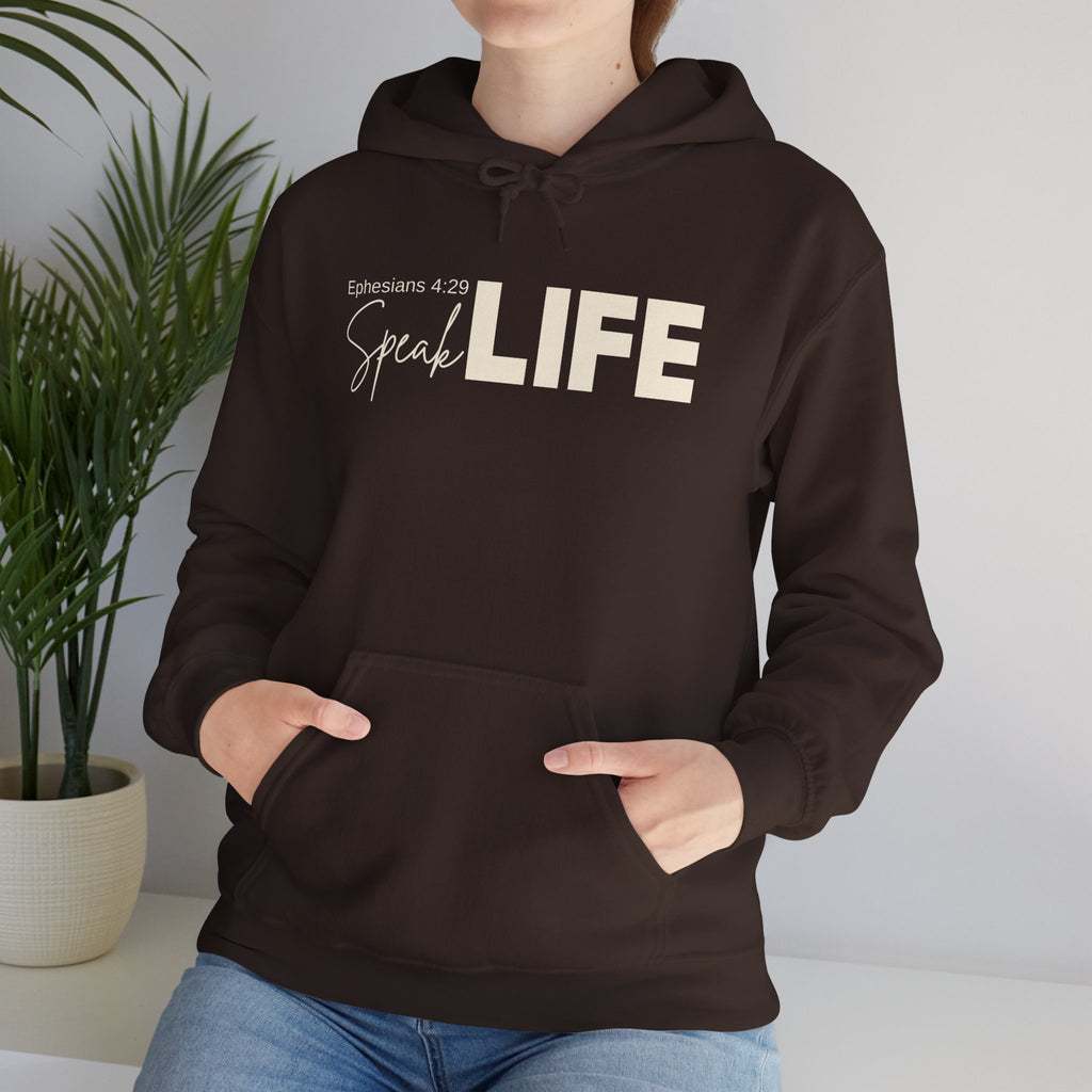 Speak Life Ephesians 4:29 Hoodie Pullover