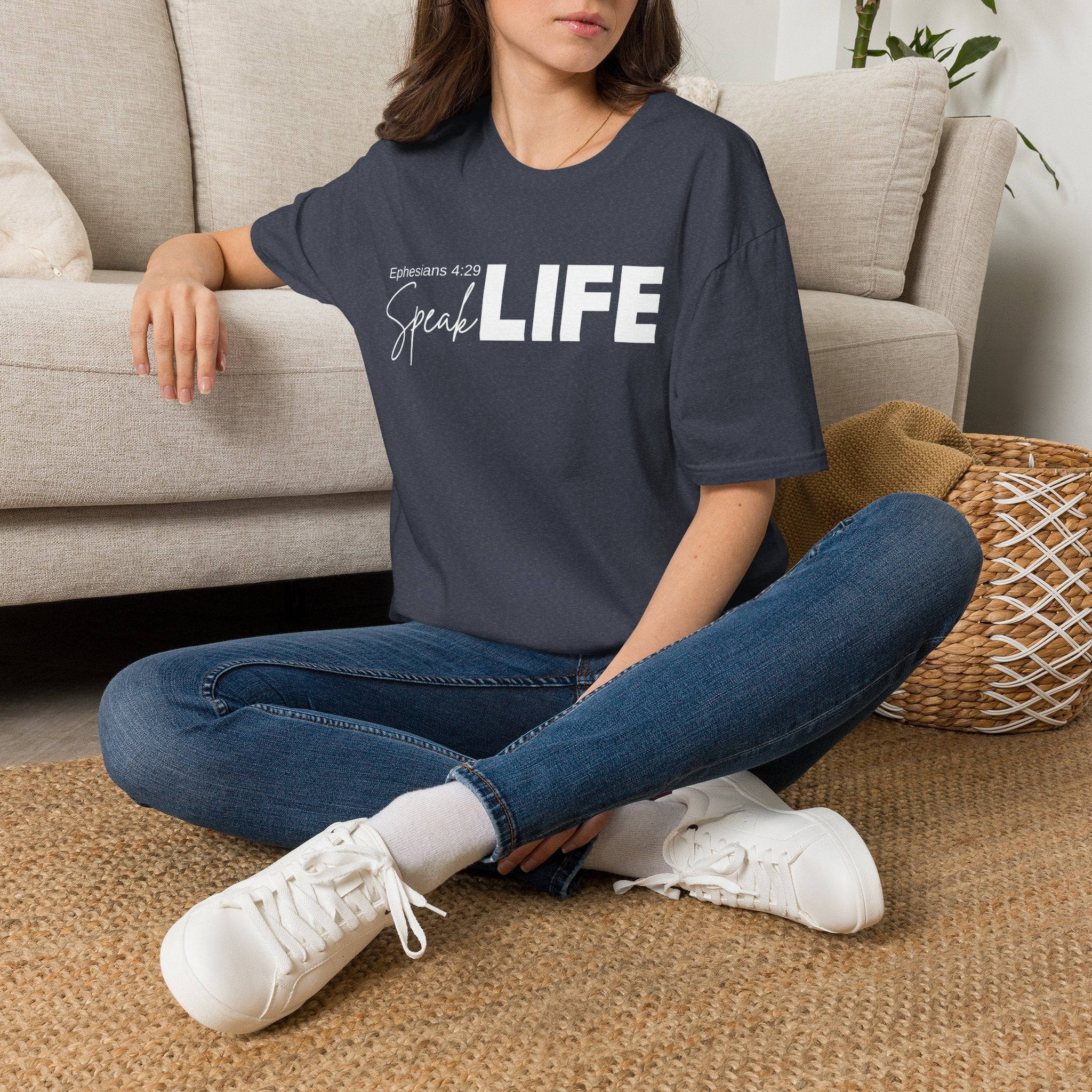 Speak Life Ephesians 4:29 Scripture T-Shirt