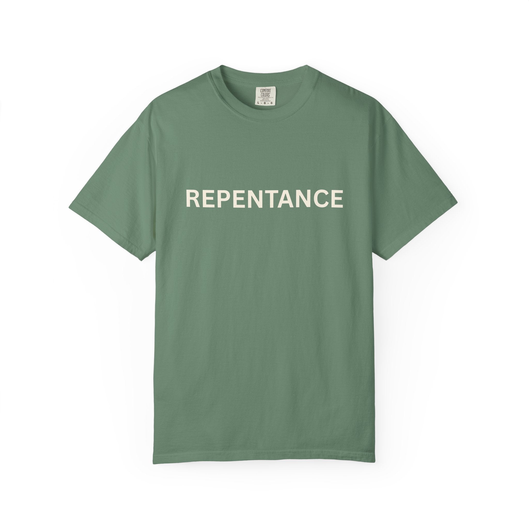 Repentance T-Shirt — "Create in Me a Clean Heart" Psalm 51:10 Christian Tee