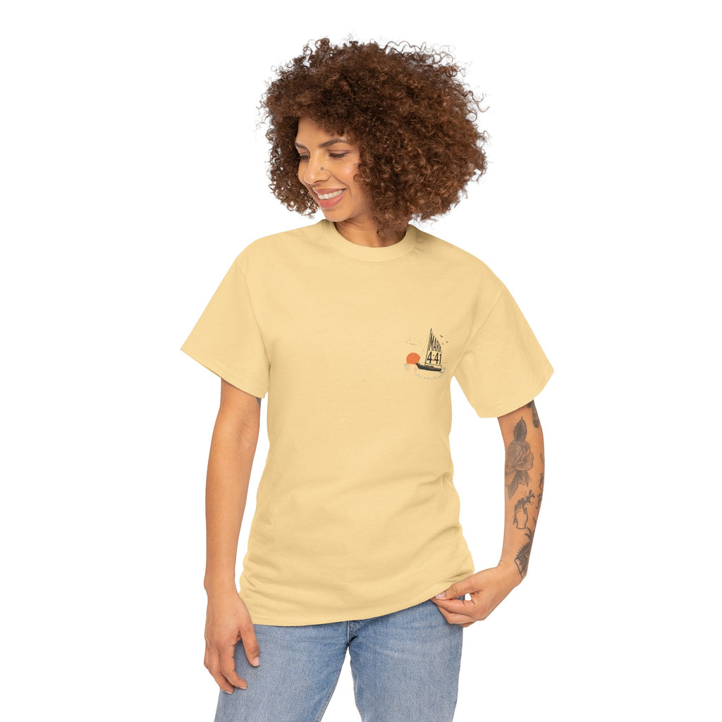 Who Is This That Even the Wind and the Waves Obey Him? - Mark 4:41 Scripture Tee