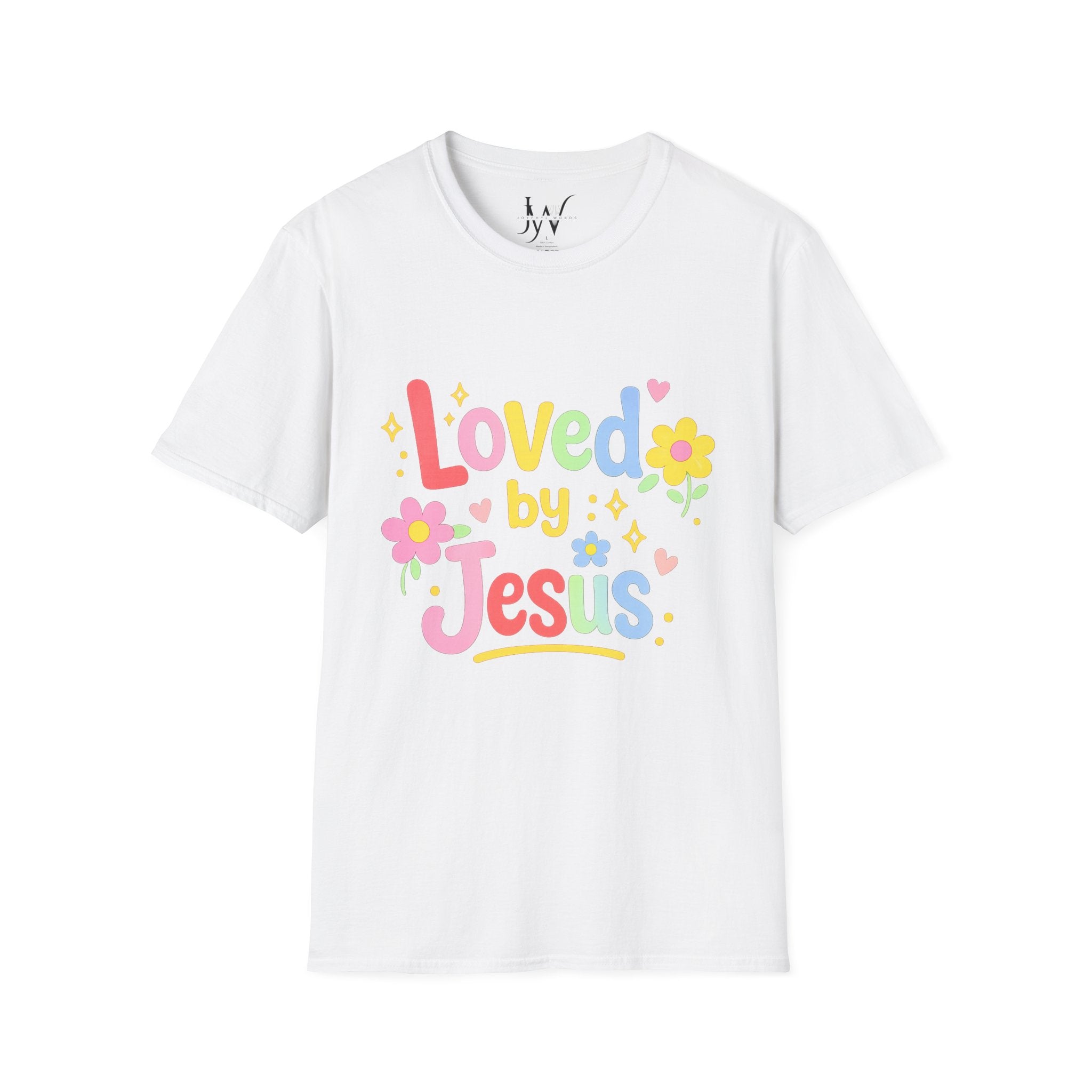 Loved by Jesus Colorful T-Shirt