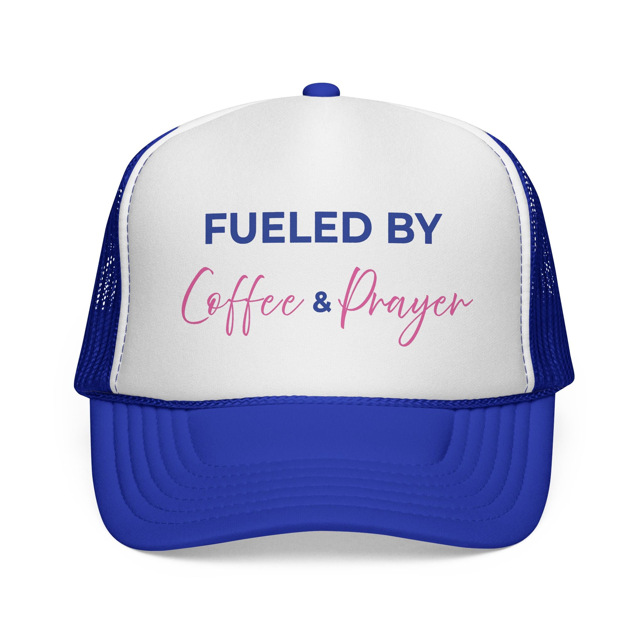 Fueled by Coffee & Prayer Trucker Hat