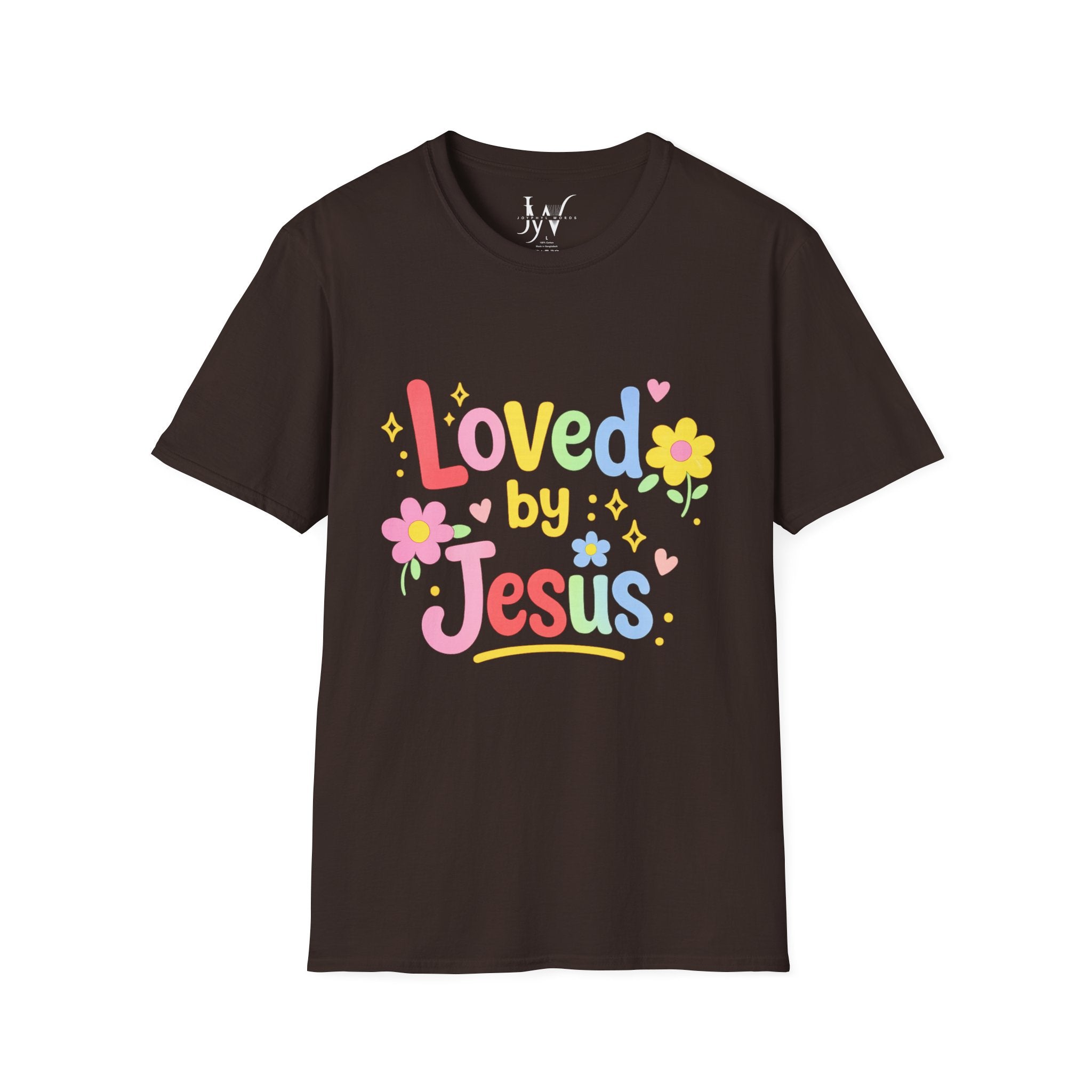 Loved by Jesus Colorful T-Shirt
