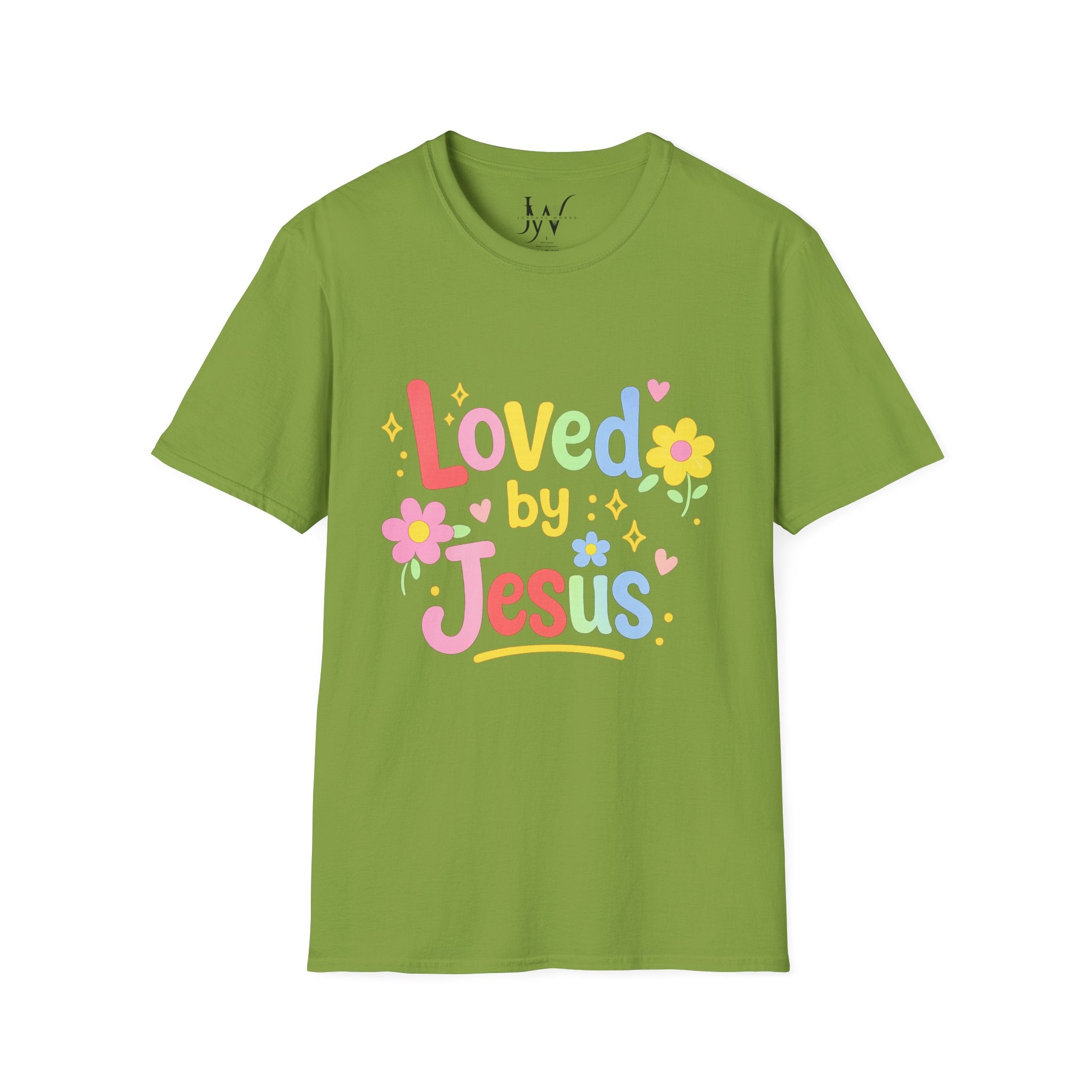 Loved by Jesus Colorful T-Shirt