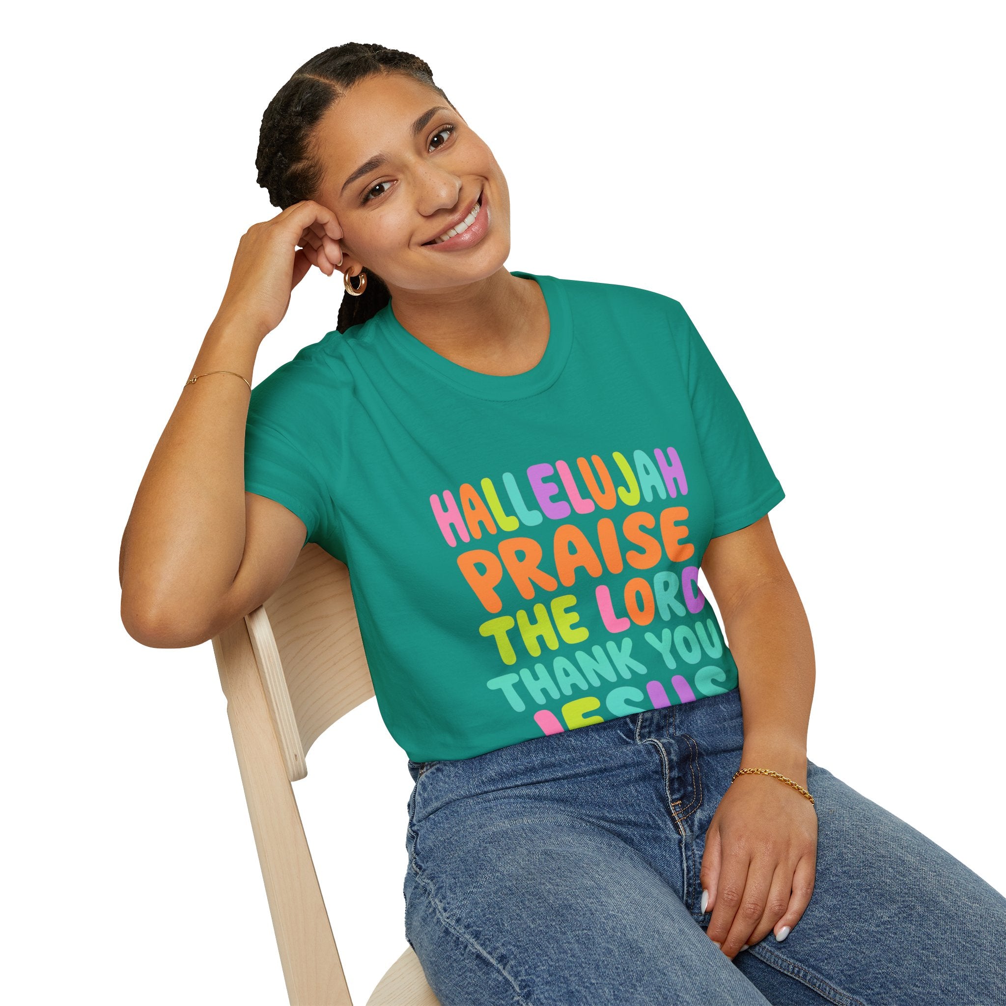 Hallelujah Praise The Lord Thank You Jesus T-Shirt