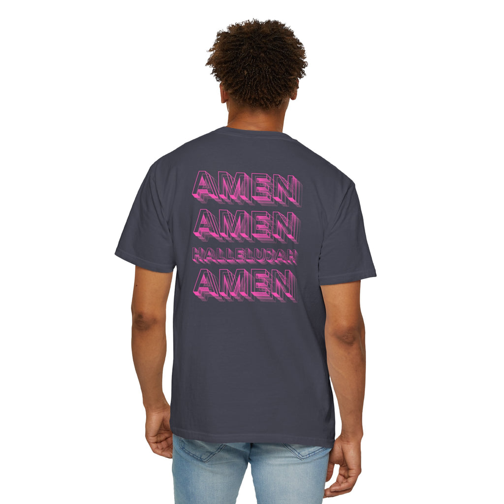 Amen Amen Hallelujah Amen Psalms 150:6 Graphic T-Shirt