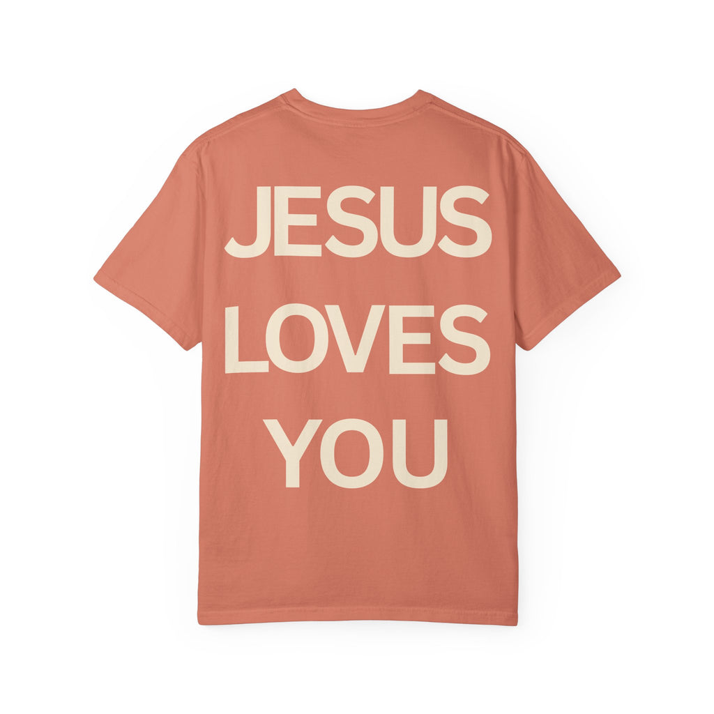 Jesus Loves You Romans 5:8 T-Shirt