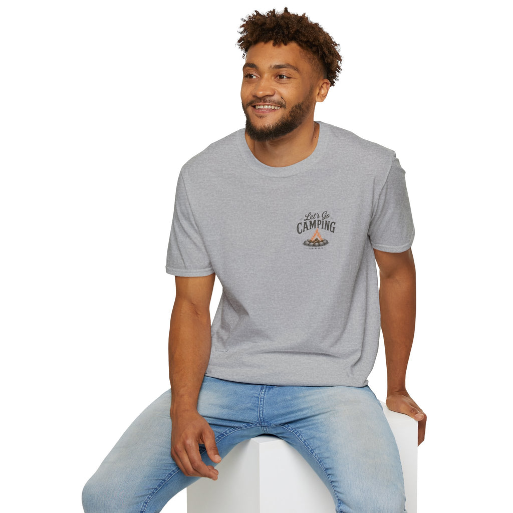 Camp More Worry Less T-Shirt - Psalm 46:10