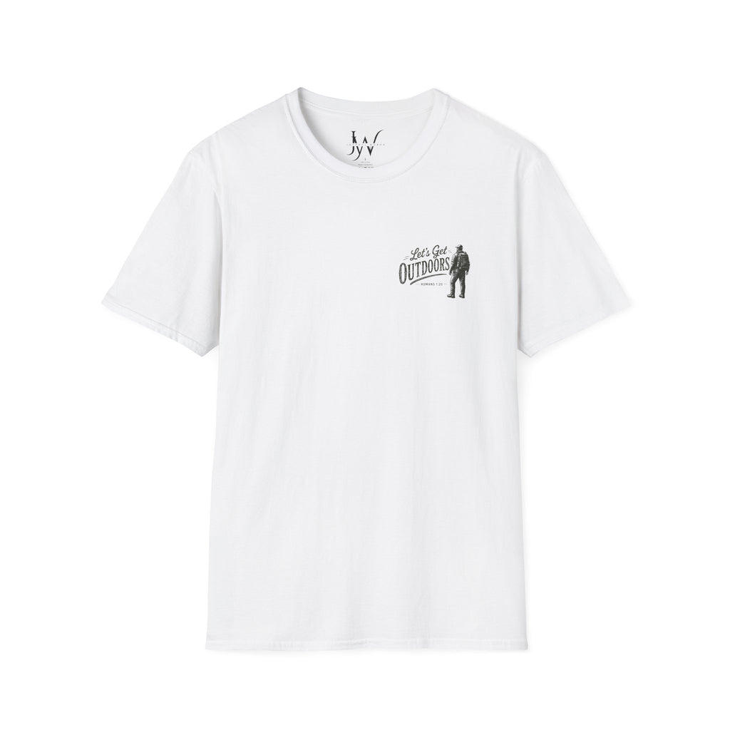 Hike Mountains Graphic — Romans 1:20 Tee