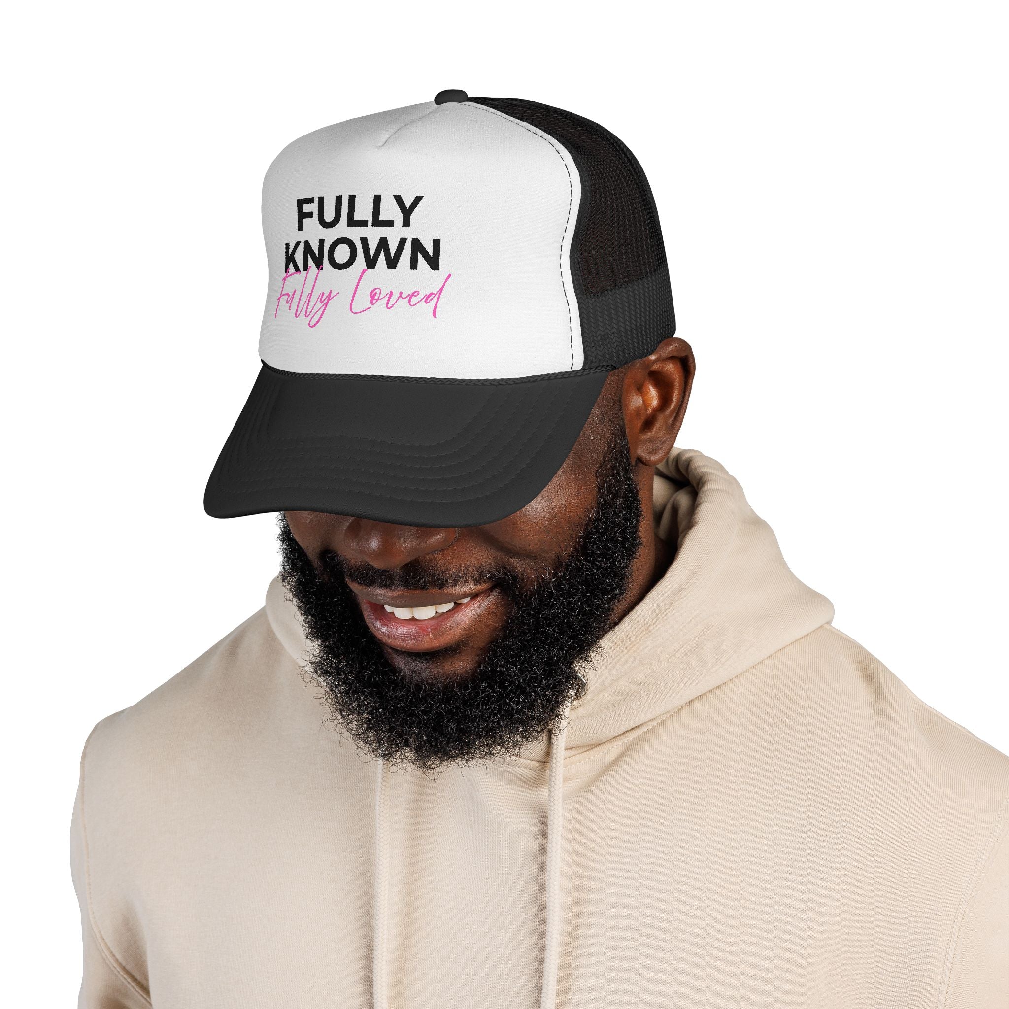 Fully Known Fully Loved Trucker Hat