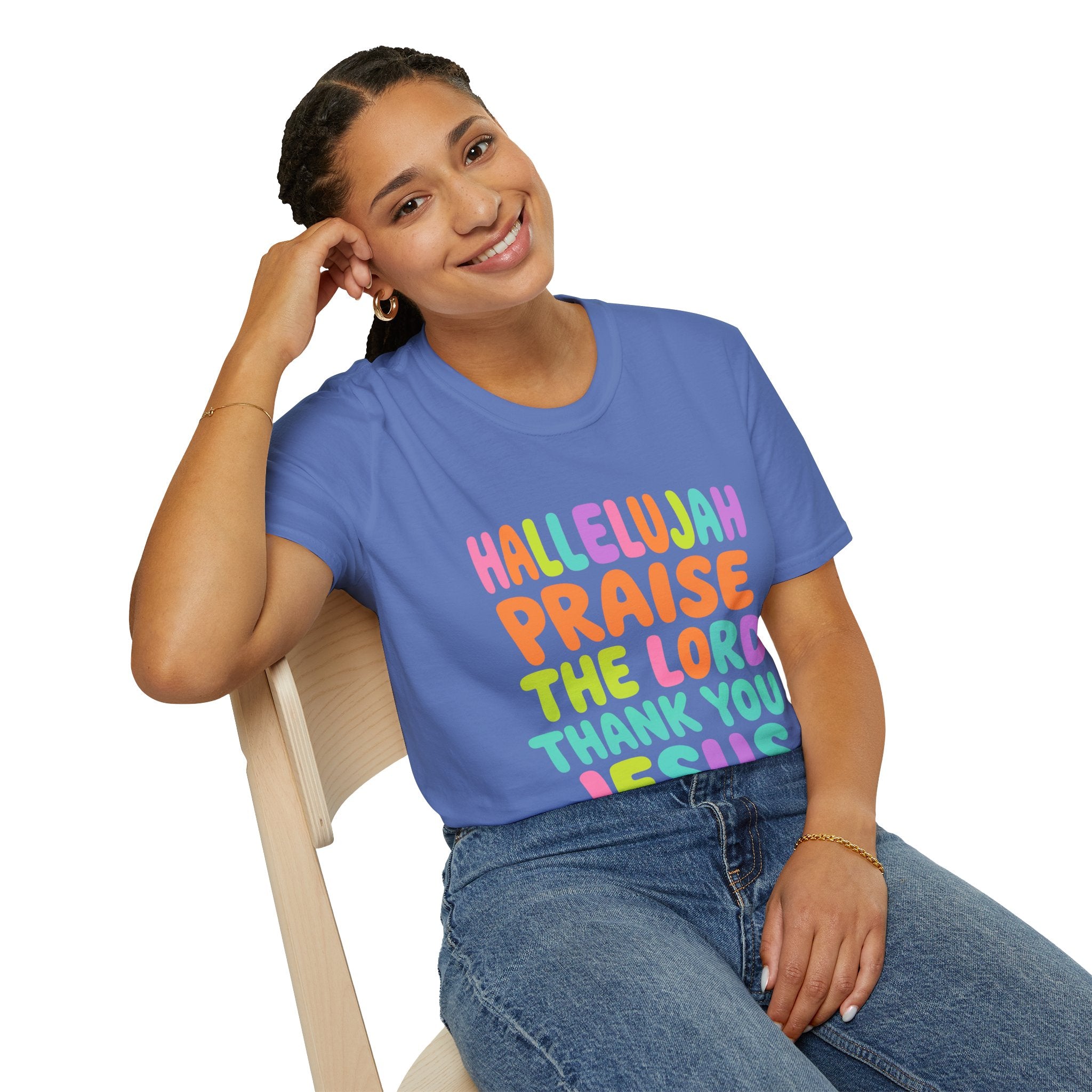 Hallelujah Praise The Lord Thank You Jesus T-Shirt