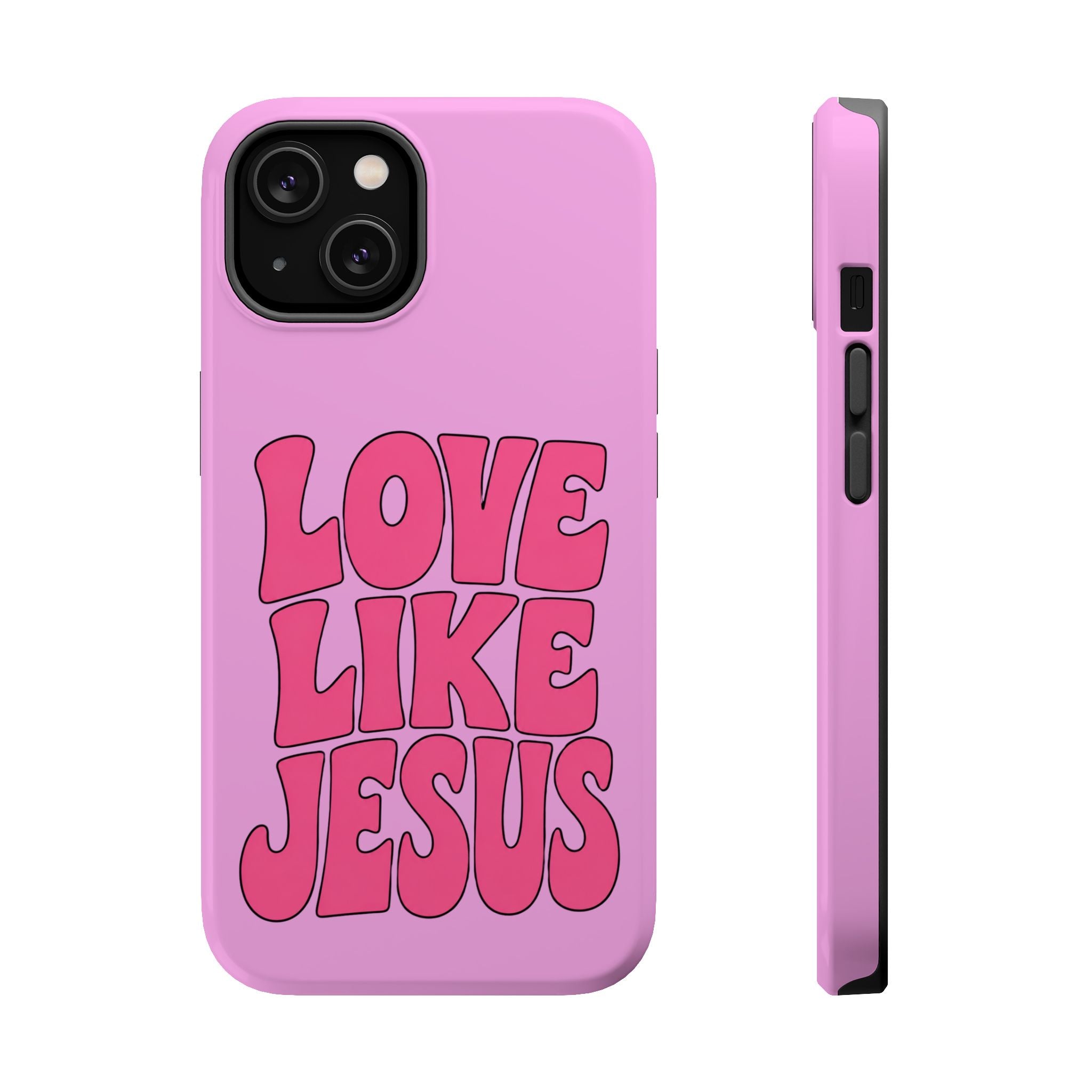 Love Like Jesus Magnetic Phone Case — Impact-Resistant