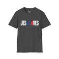 Jesus Saves Patriotic T-Shirt — American Flag Faith Tee