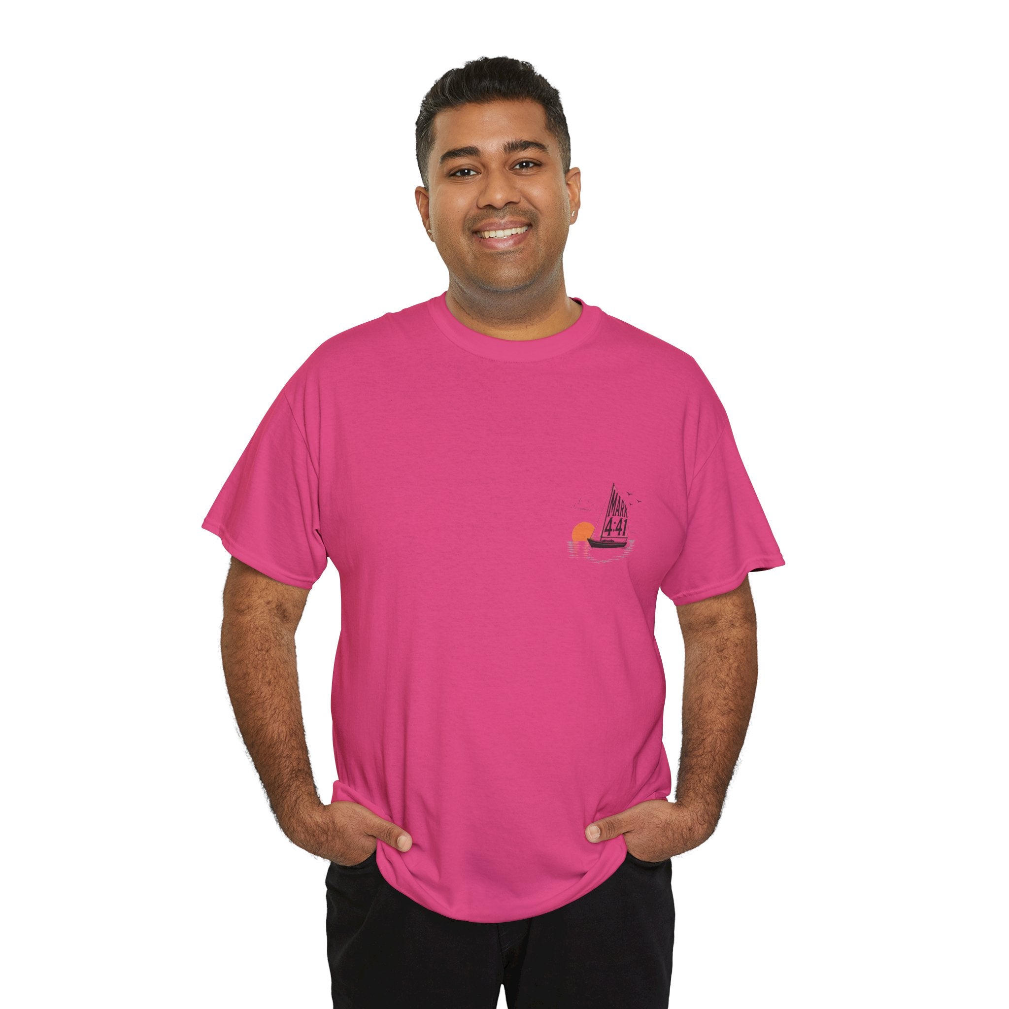 Who Is This That Even the Wind and the Waves Obey Him? - Mark 4:41 Scripture Tee