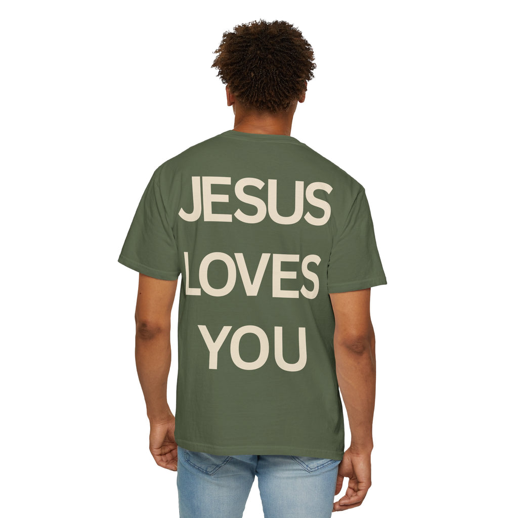 Jesus Loves You Romans 5:8 T-Shirt