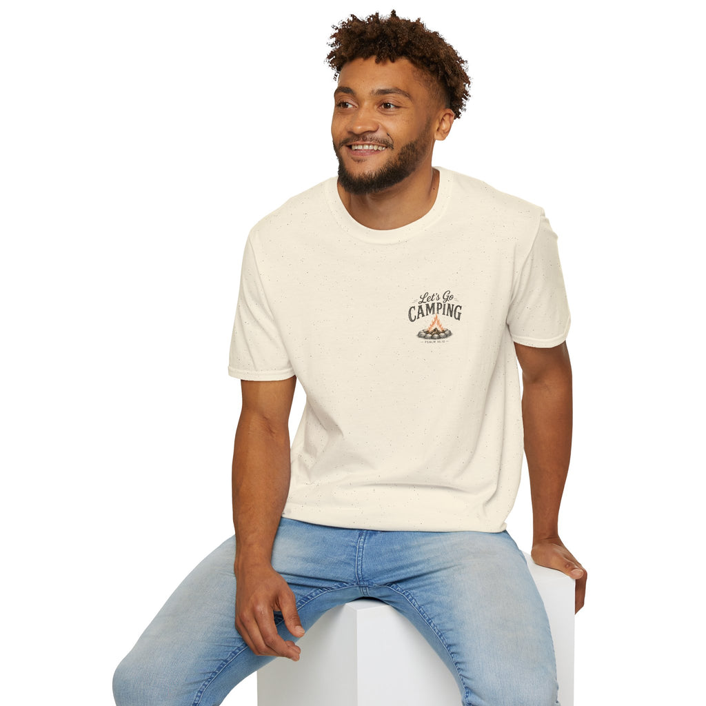 Camp More Worry Less T-Shirt - Psalm 46:10