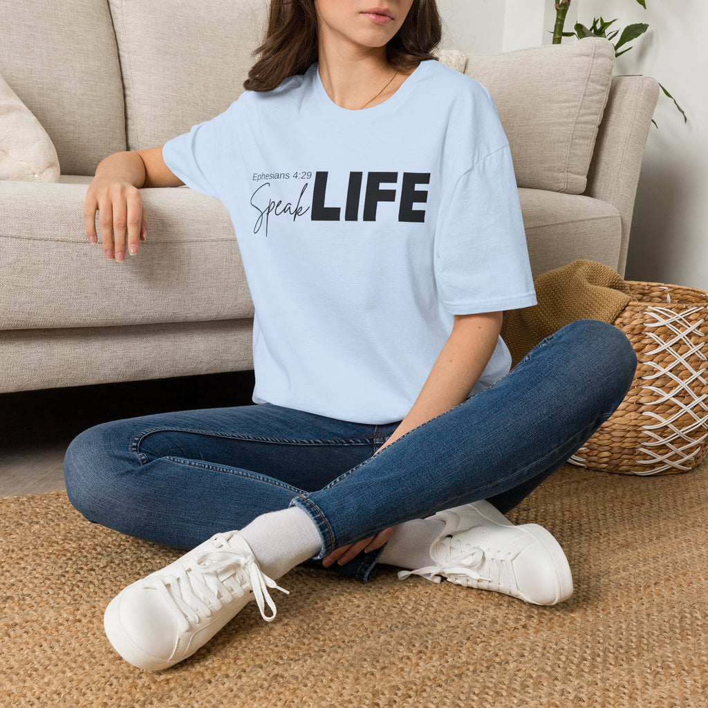 Speak Life Ephesians 4:29 Scripture T-Shirt