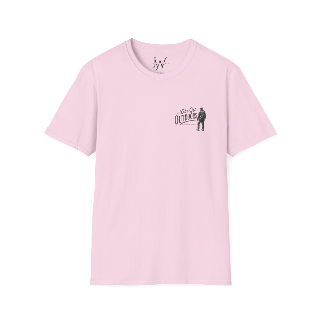 Hike Mountains Graphic — Romans 1:20 Tee