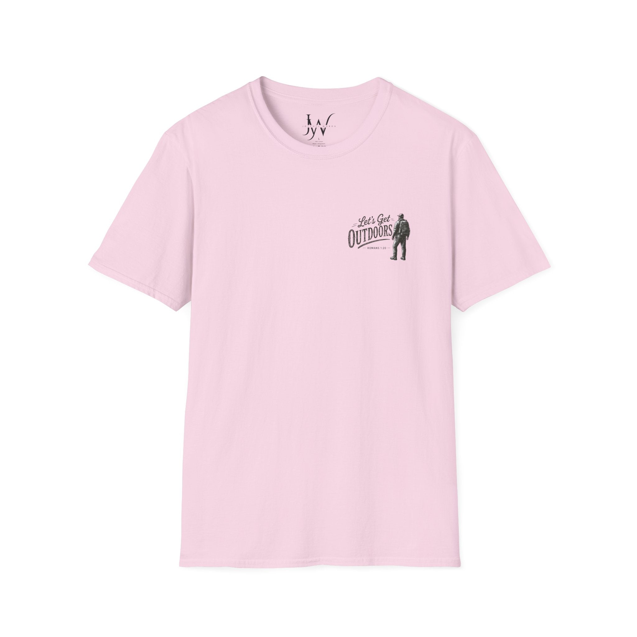 Hike Mountains Graphic — Romans 1:20 Tee
