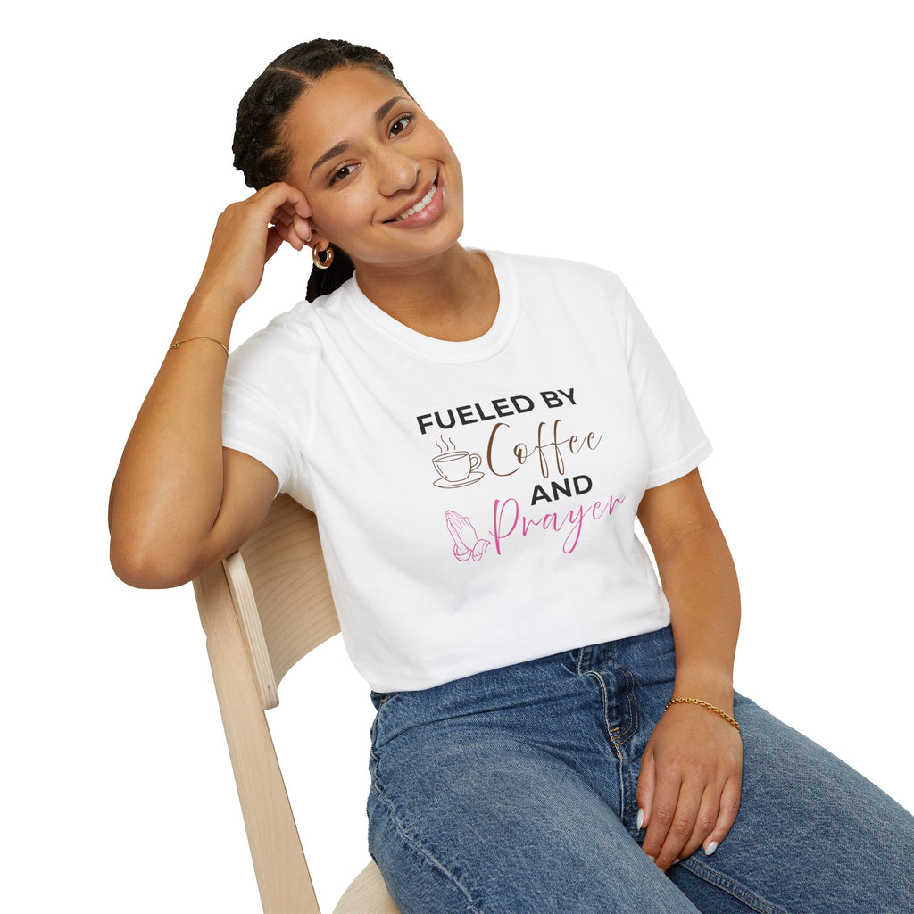 Fueled by Coffee and Prayer T-Shirt