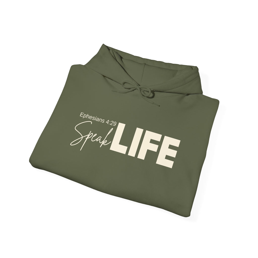 Speak Life Ephesians 4:29 Hoodie Pullover