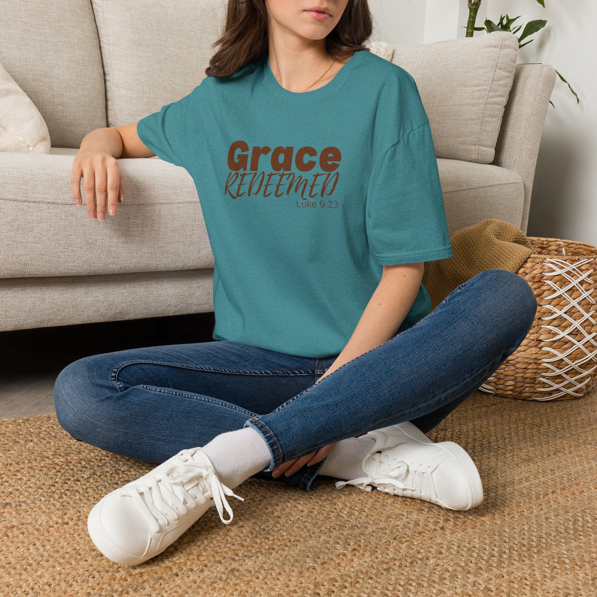 Grace Redeemed Luke 9:23 T-Shirt