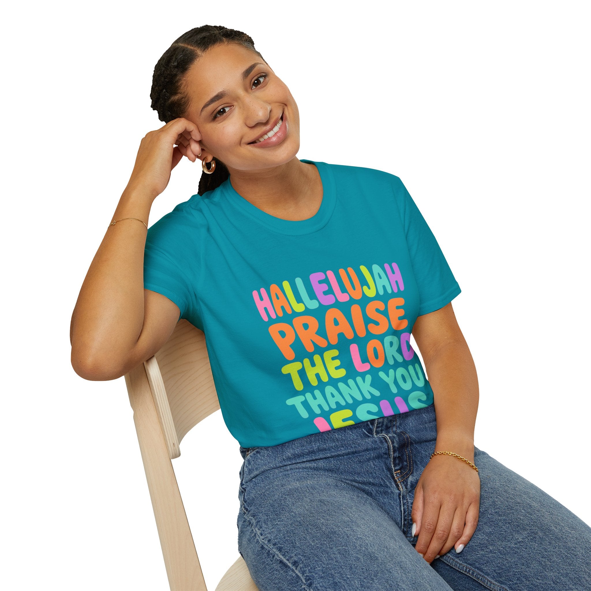 Hallelujah Praise The Lord Thank You Jesus T-Shirt