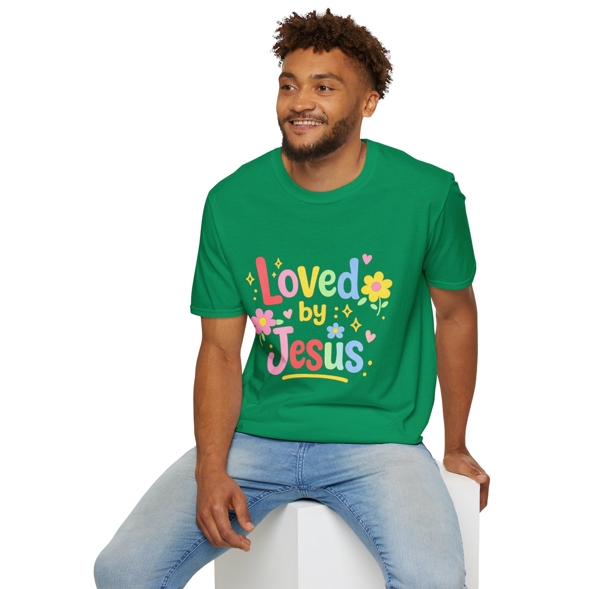 Loved by Jesus Colorful T-Shirt
