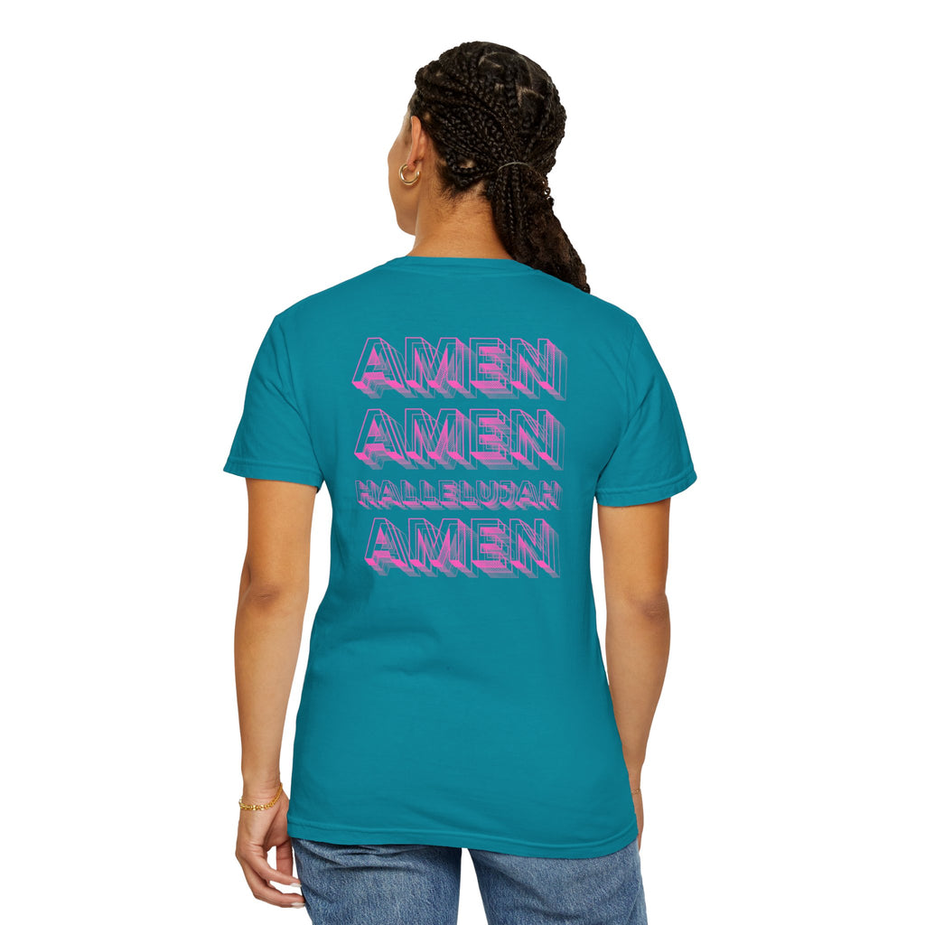 Amen Amen Hallelujah Amen Psalms 150:6 Graphic T-Shirt