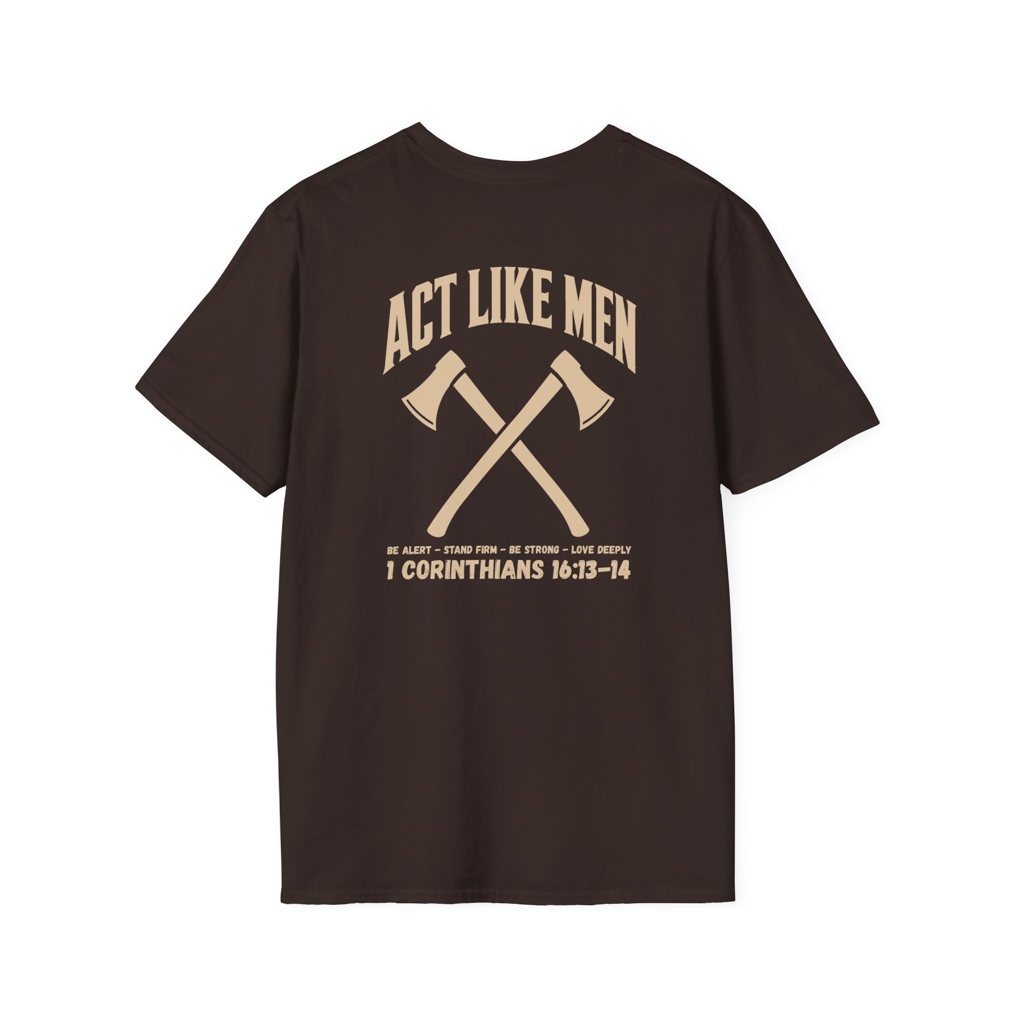 FOTP Mens Act Like Men Graphic T-Shirt
