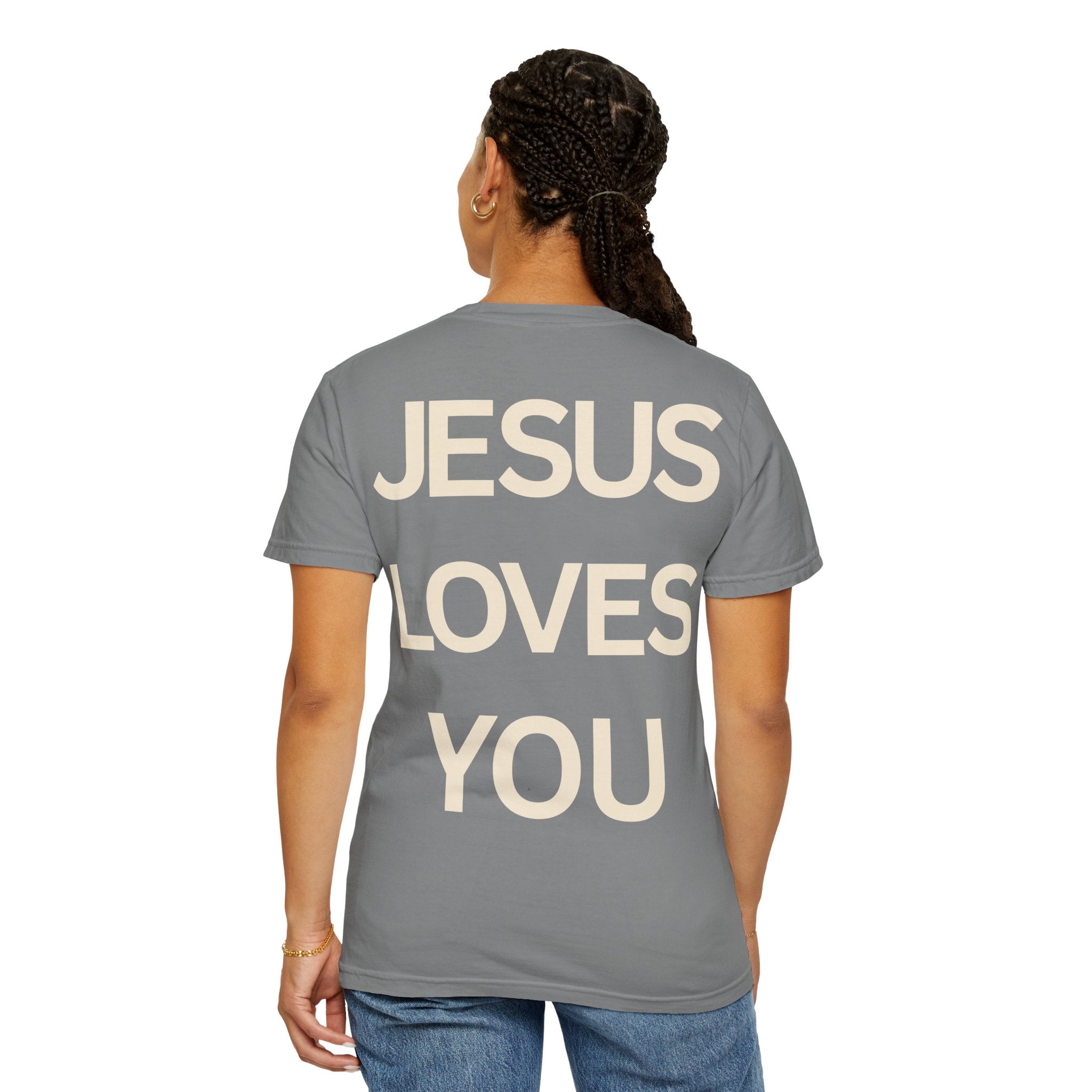 Jesus Loves You Romans 5:8 T-Shirt