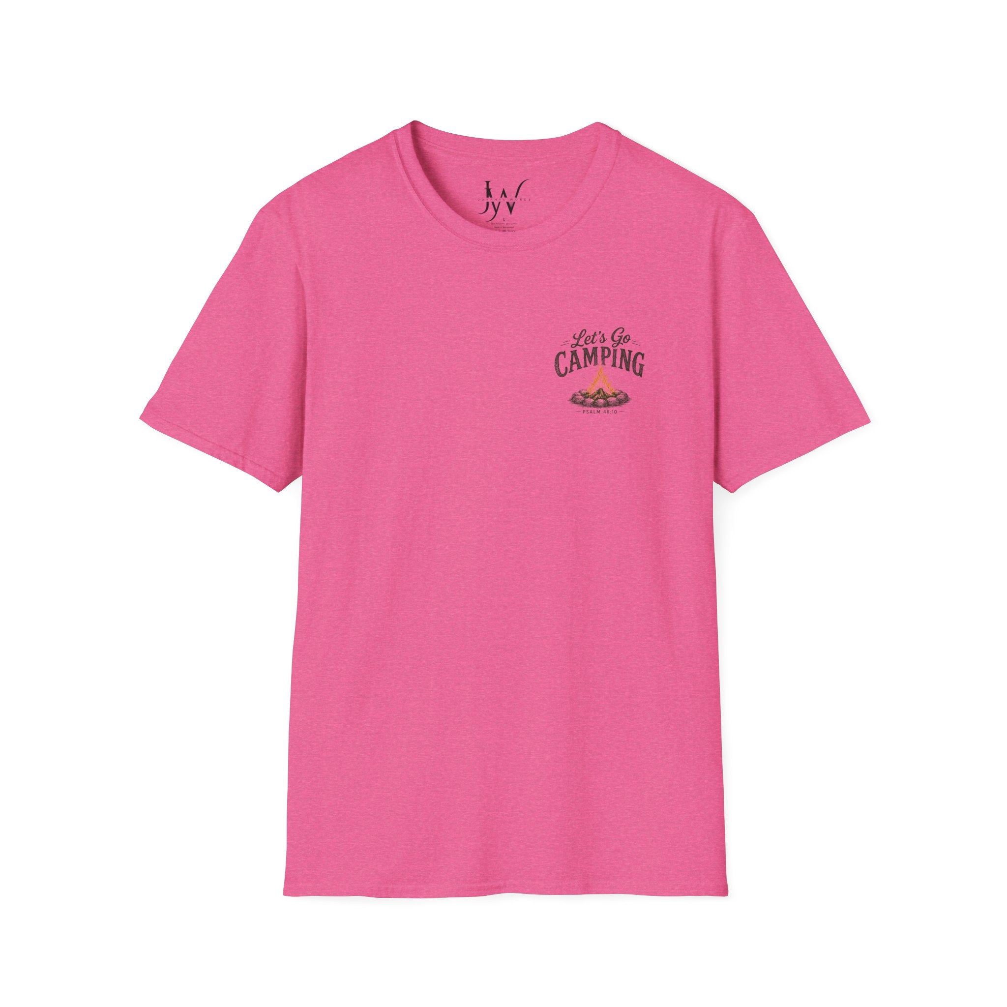 Camp More Worry Less T-Shirt - Psalm 46:10