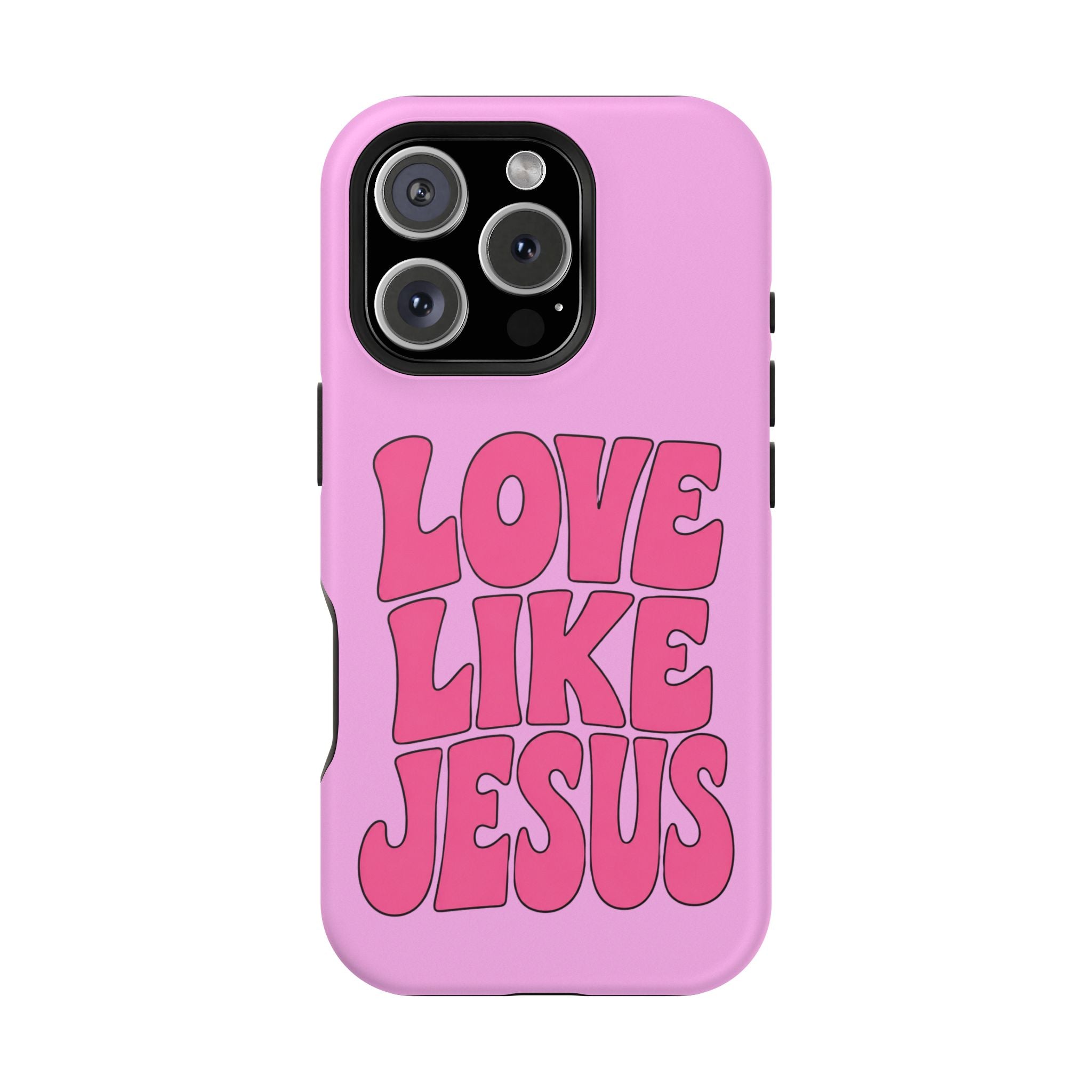 Love Like Jesus Magnetic Phone Case — Impact-Resistant