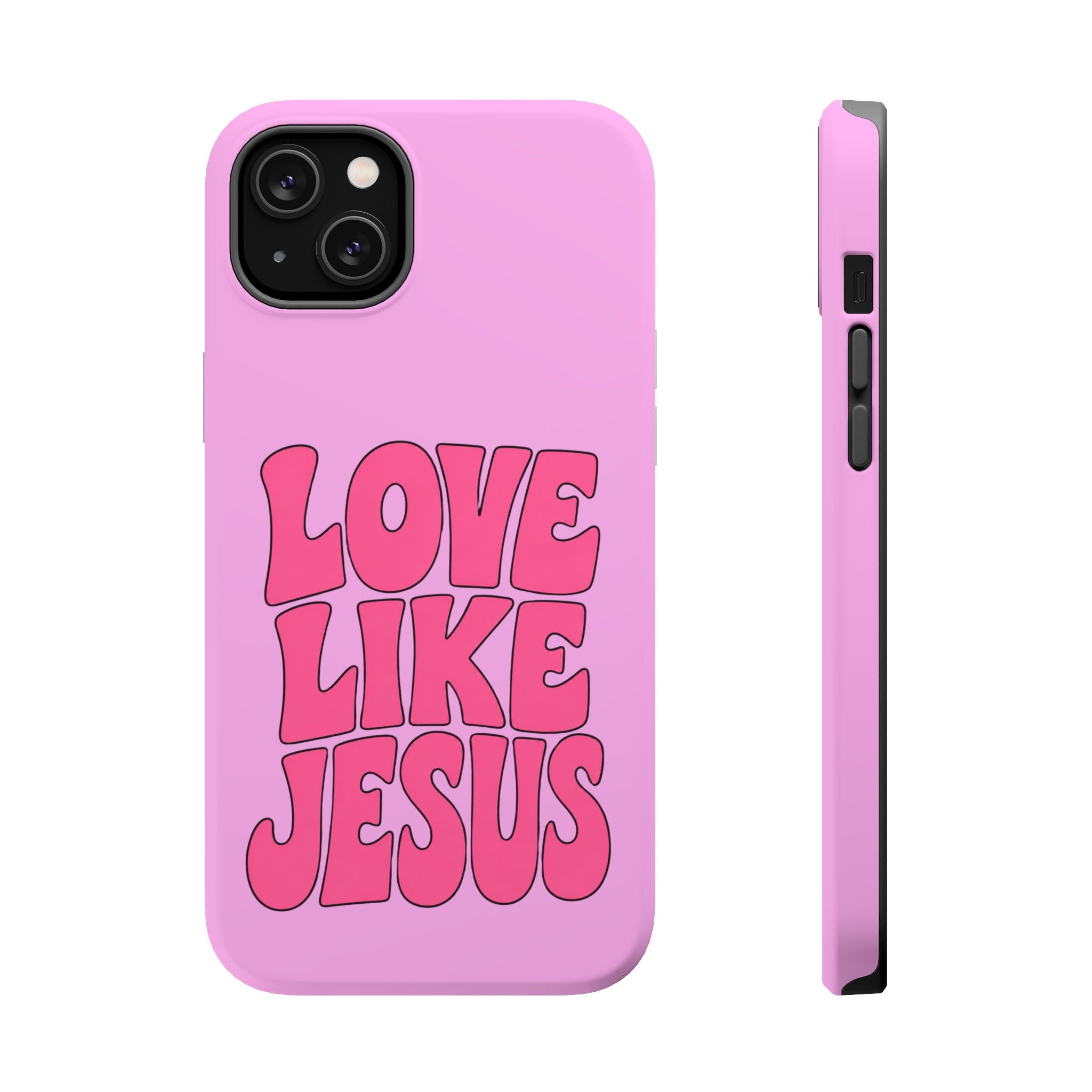 Love Like Jesus Magnetic Phone Case — Impact-Resistant