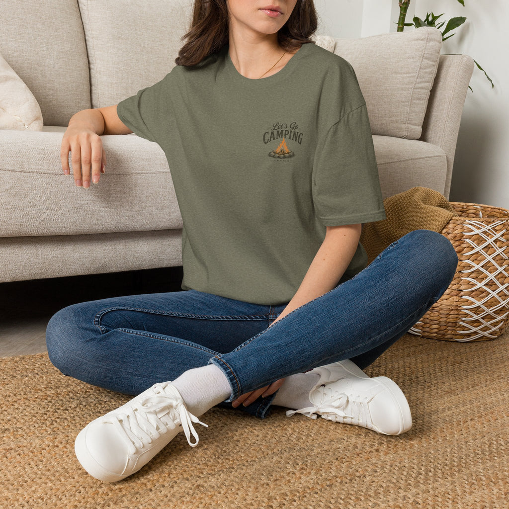 Camp More Worry Less T-Shirt - Psalm 46:10